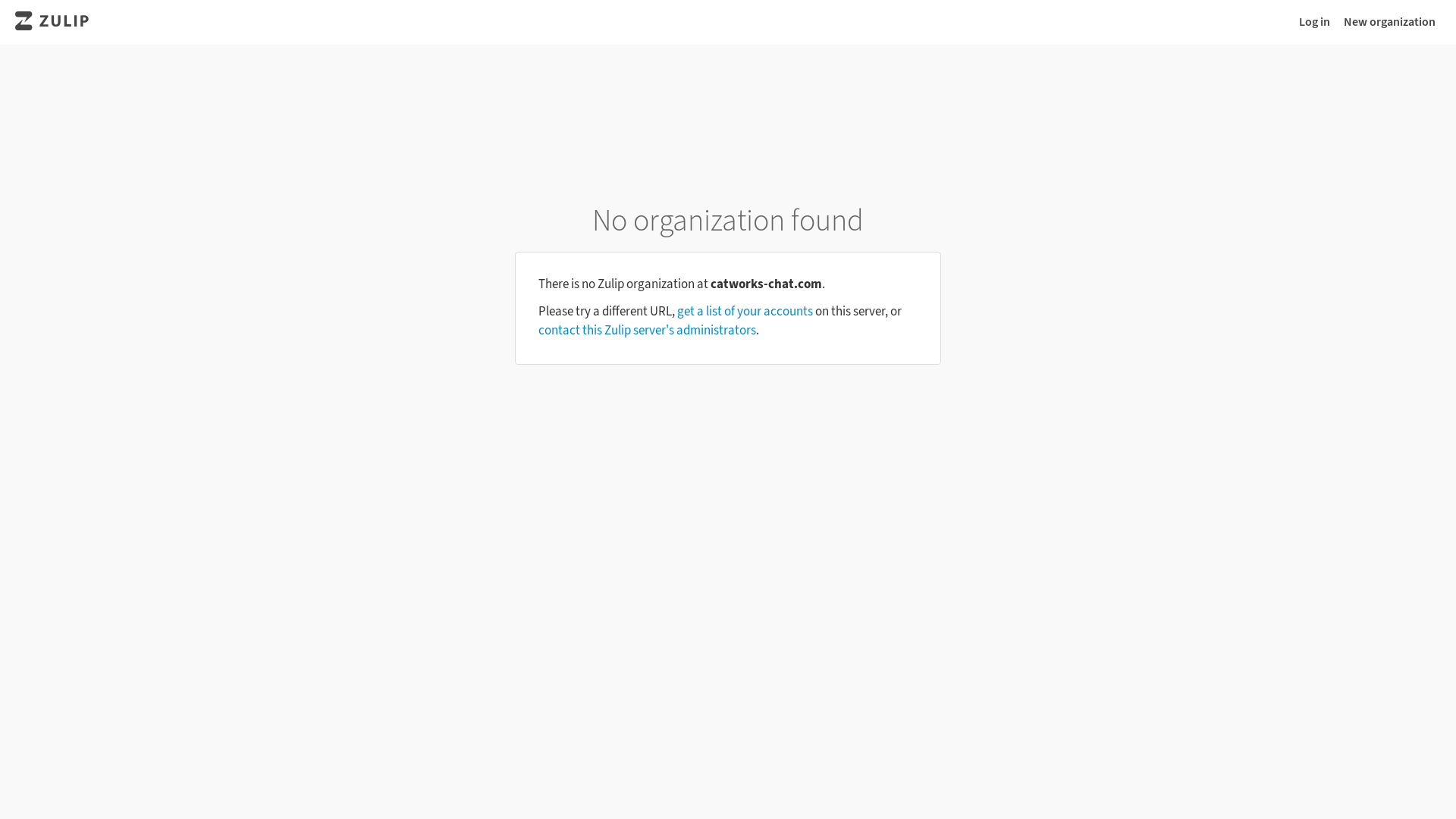 website screenshot of https://catworks-chat.com/