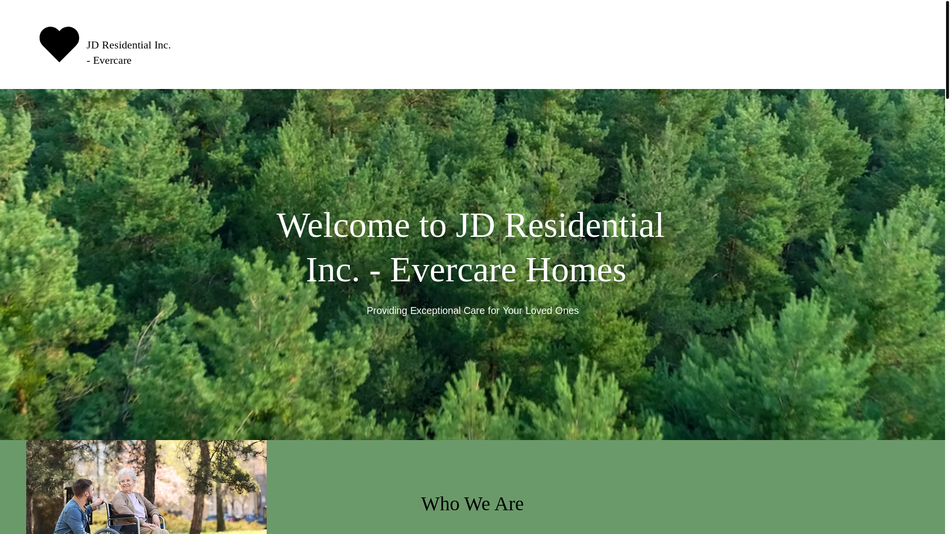website screenshot of https://jdresidentialinc.com/