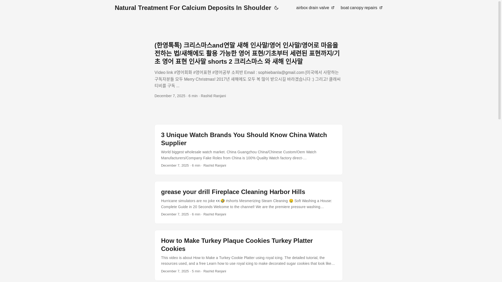 website screenshot of https://naturaltreatmentforcalciumdepositsinshoulder.pages.dev/