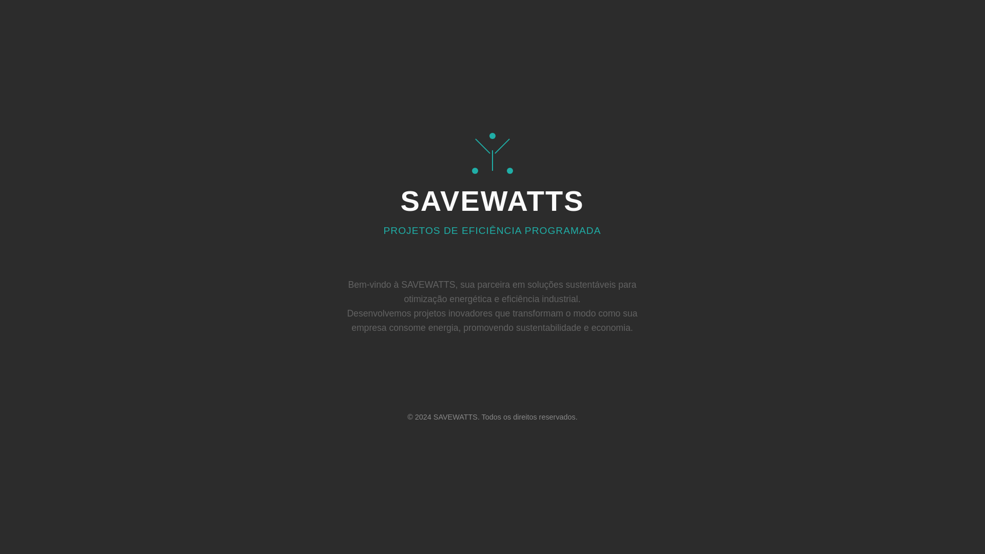 website screenshot of https://savewatts.com.br/