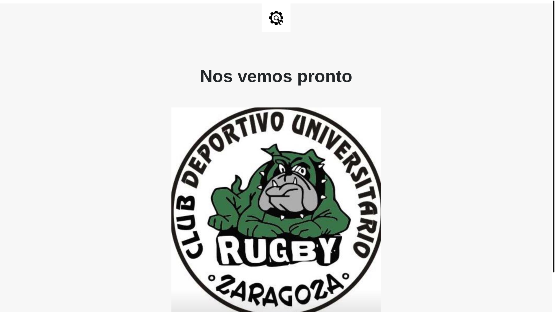 website screenshot of https://cdurugbyzaragoza.es/