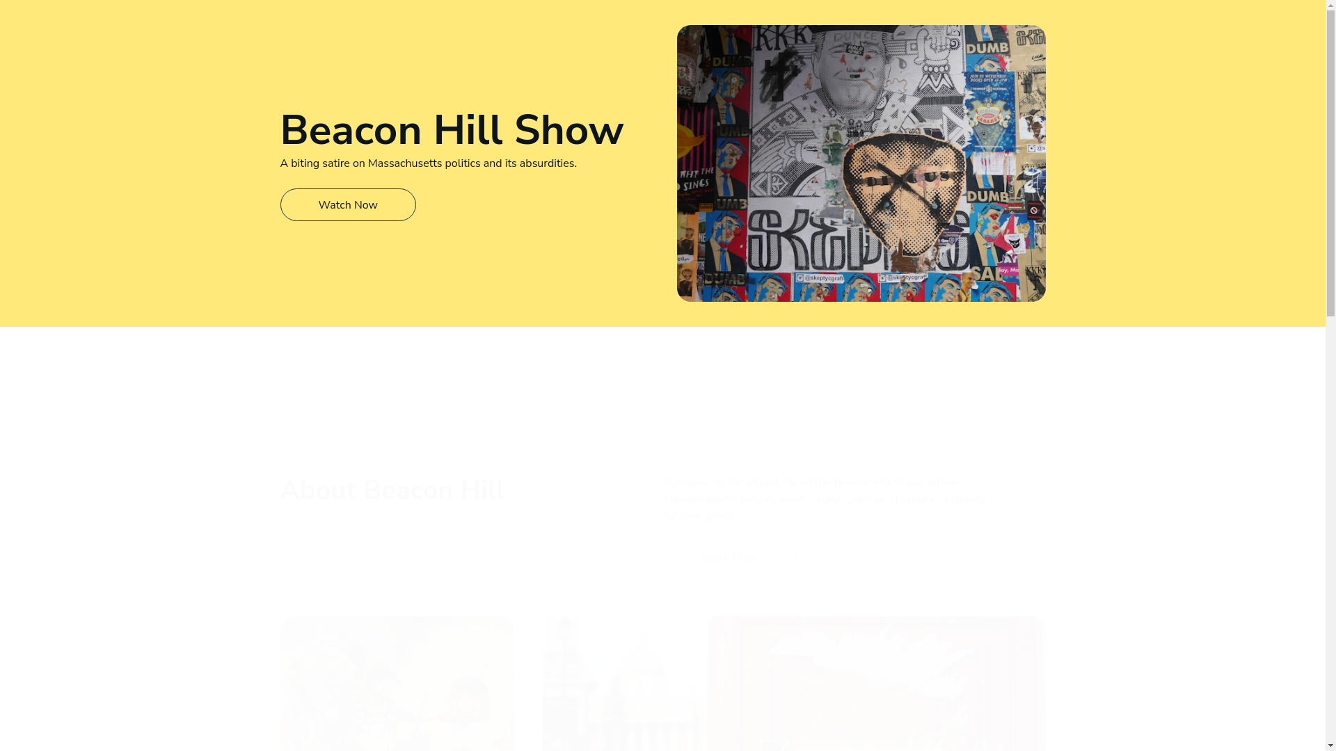 website screenshot of https://beaconhillshow.com/