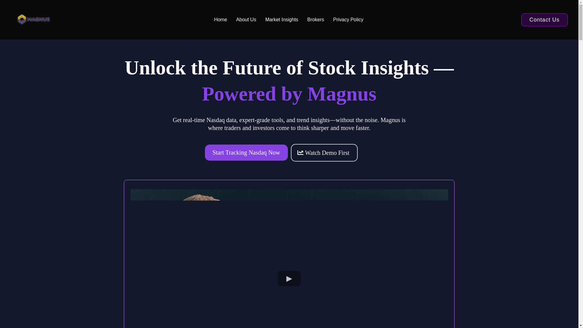 website screenshot of https://magnuscopytrades.com/