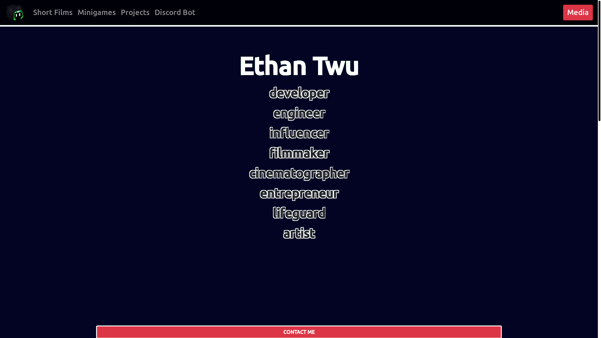 website screenshot of https://ethantwu-com.pages.dev/