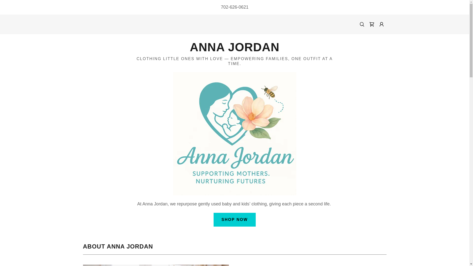 website screenshot of https://annajordan.org/
