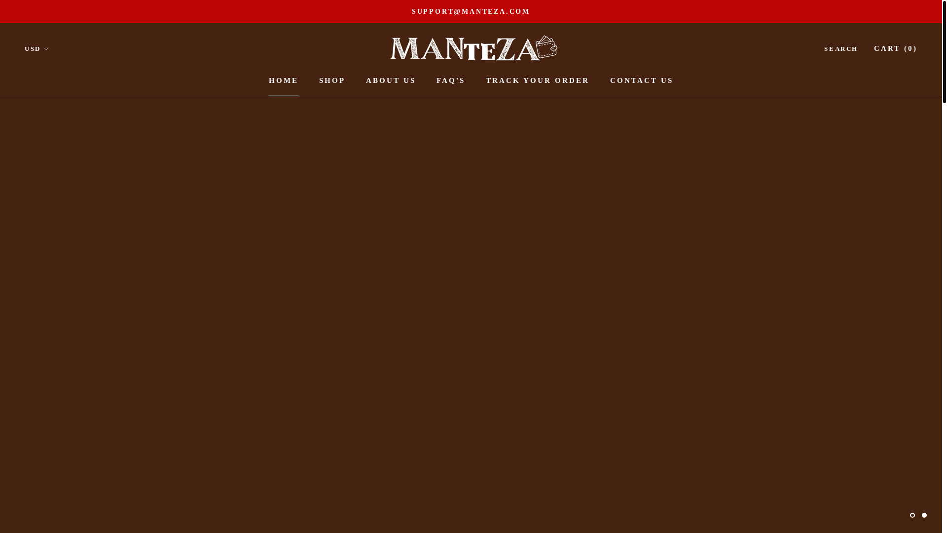 website screenshot of https://manteza.store/
