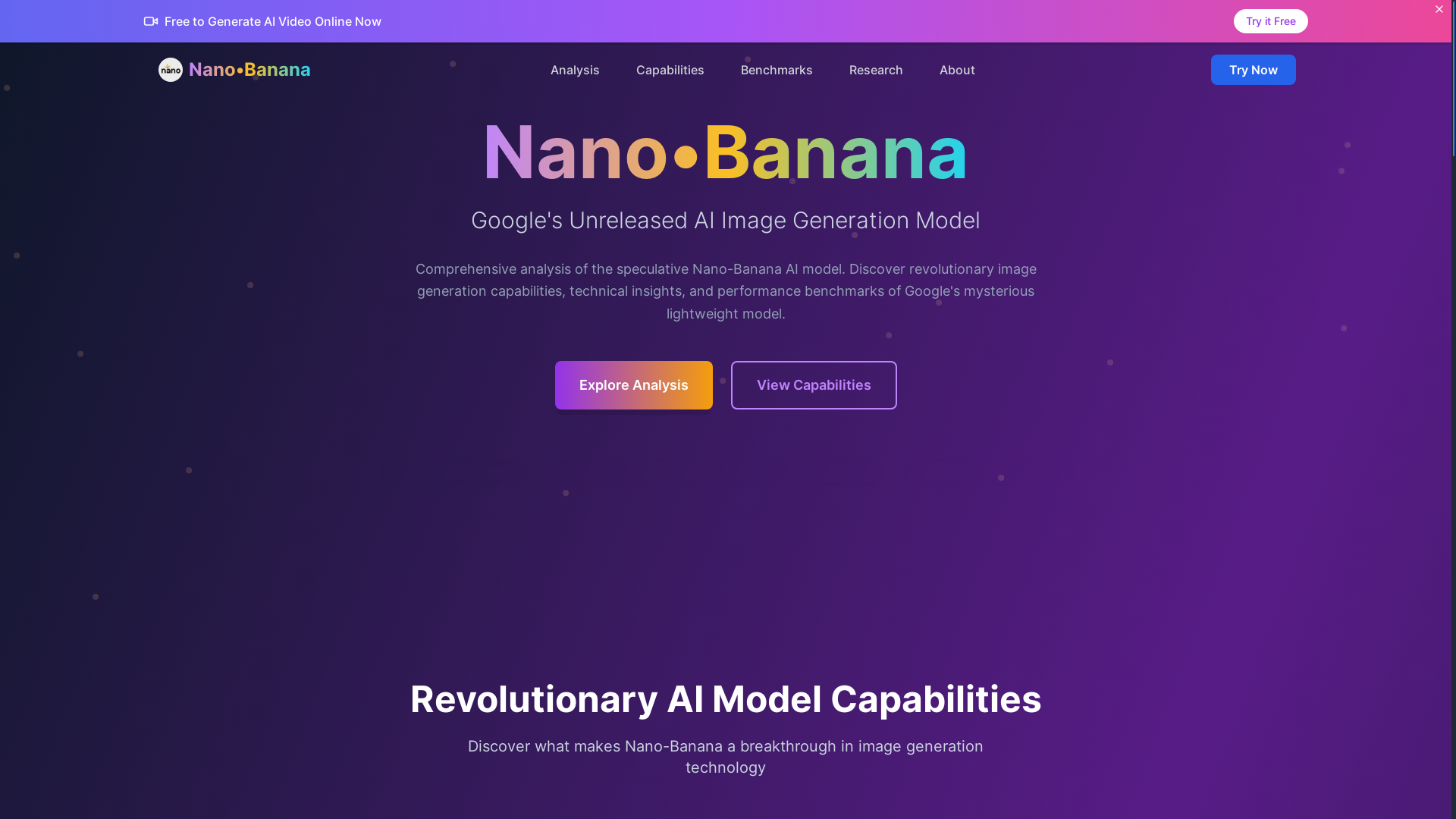 website screenshot of https://nanobananaimage.pages.dev/
