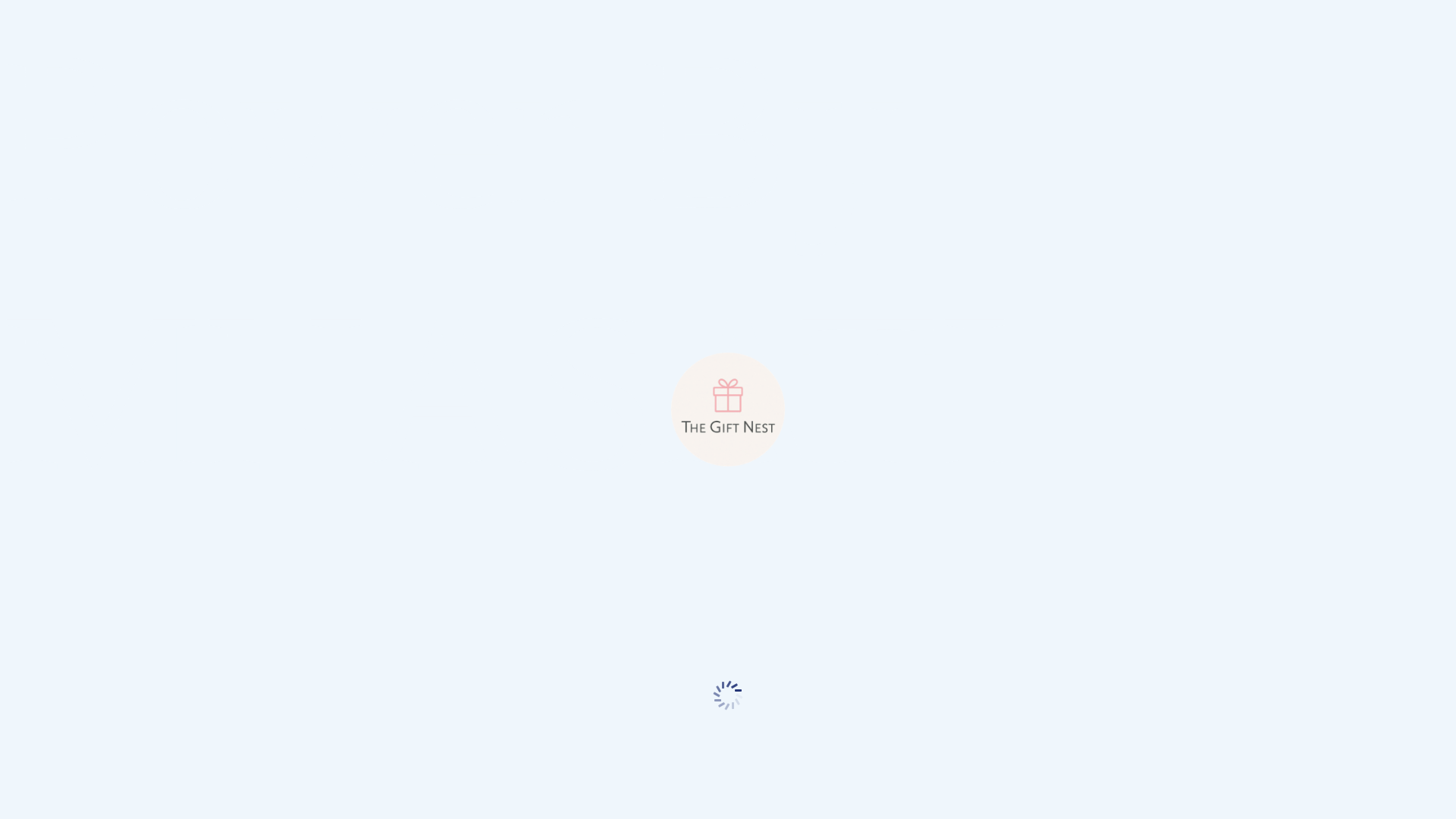 website screenshot of https://thegiftnestkw.com/