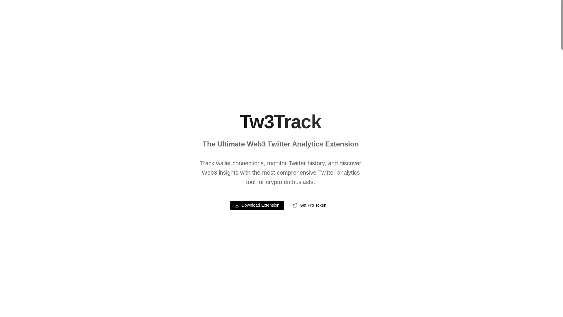 website screenshot of https://tw3landing.pages.dev/