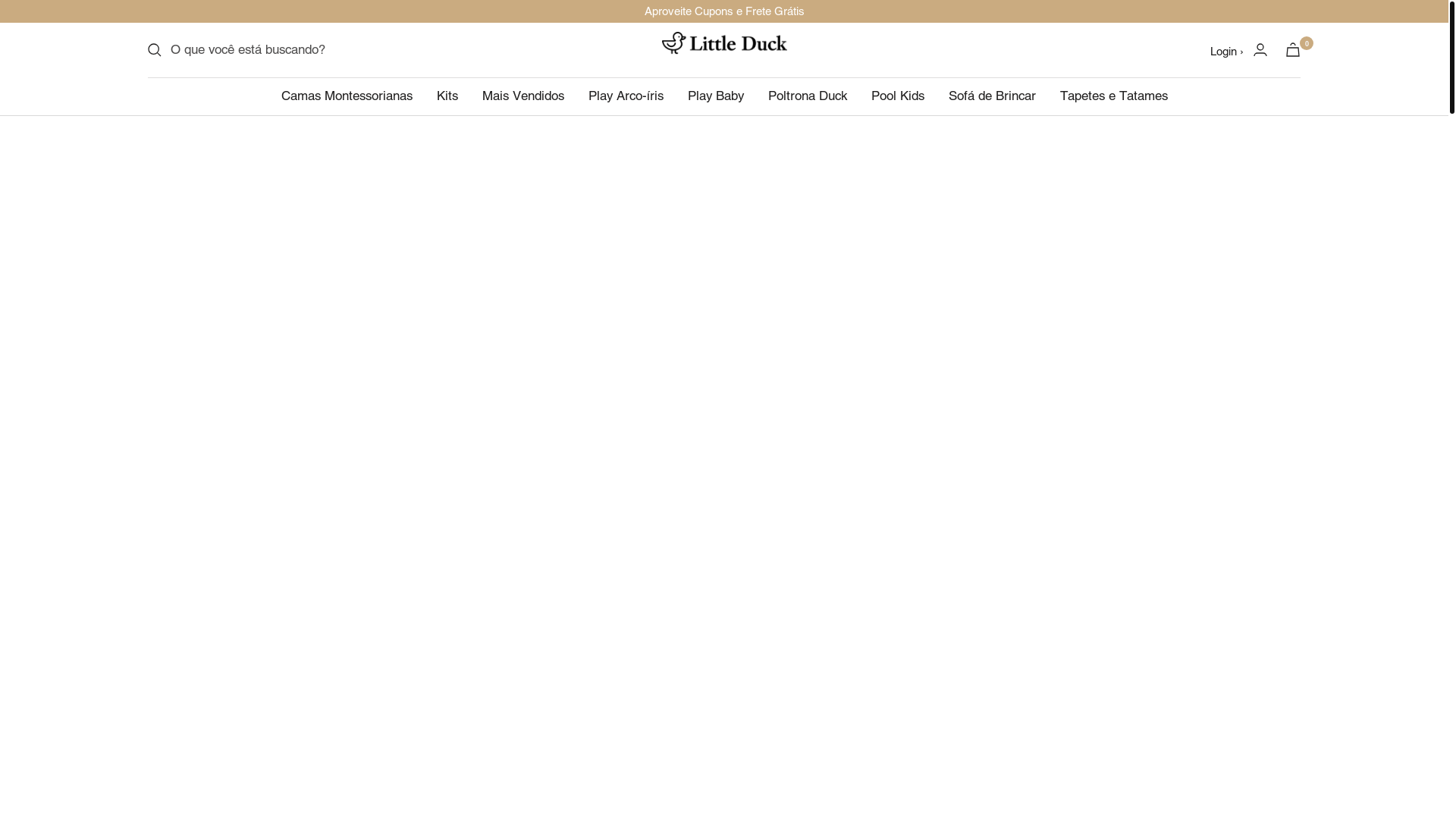 website screenshot of https://littleducks.com.br/