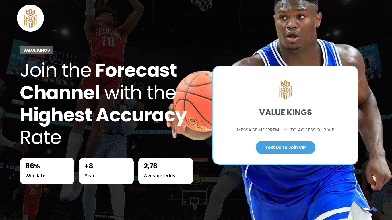 website screenshot of https://valuekings.online/