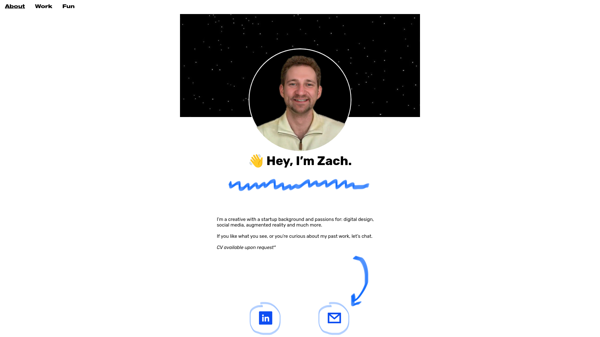 website screenshot of https://hellodankstudios.com/