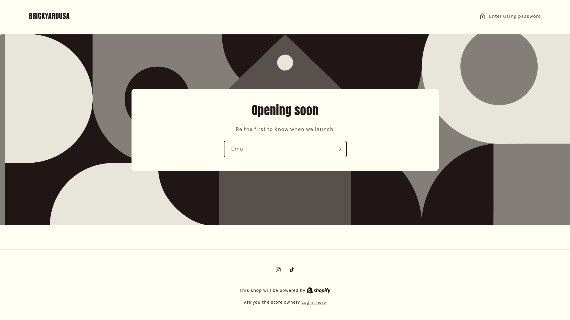 website screenshot of https://brickyardusa.com/