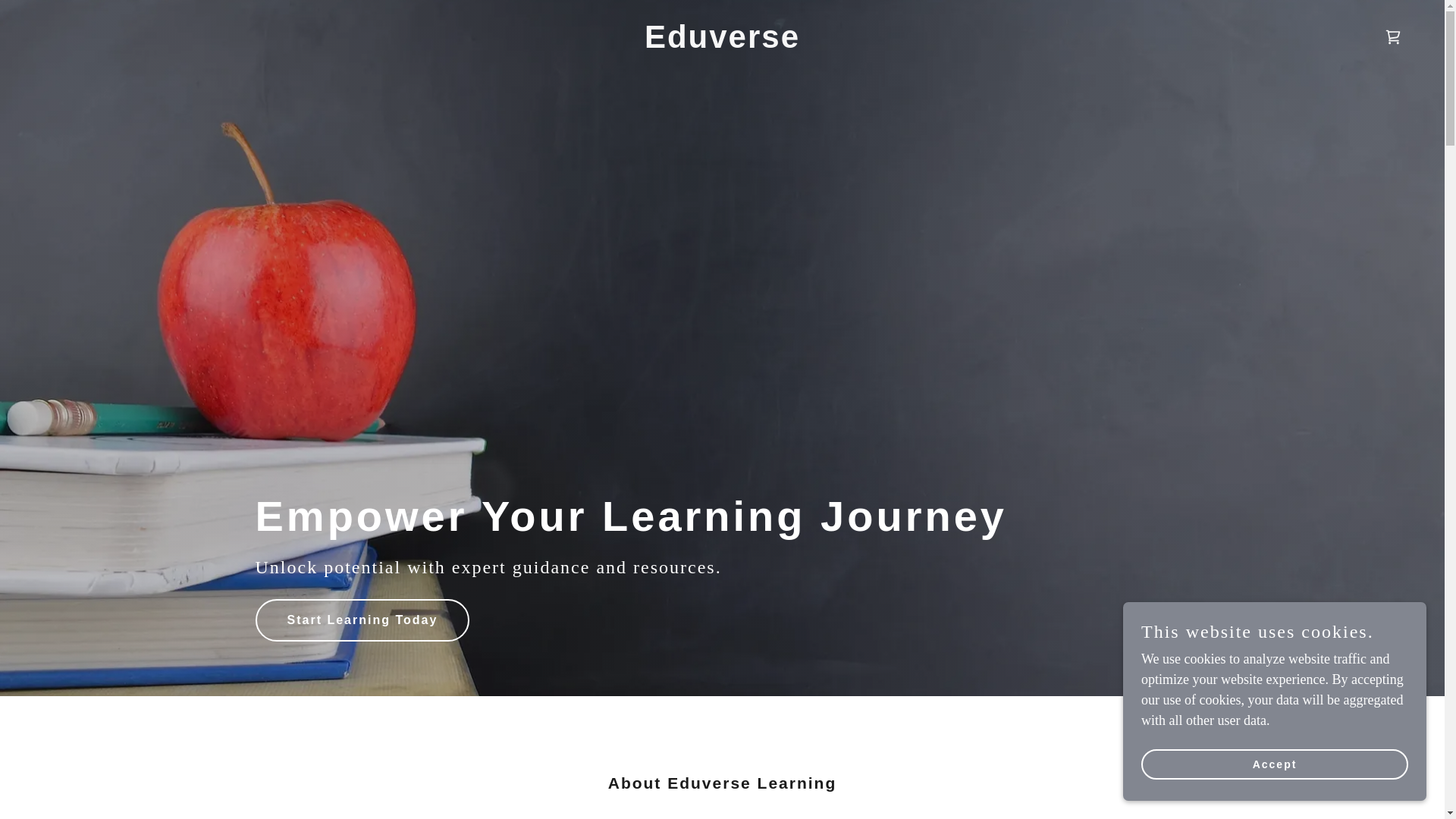 website screenshot of https://eduverse.net.in/