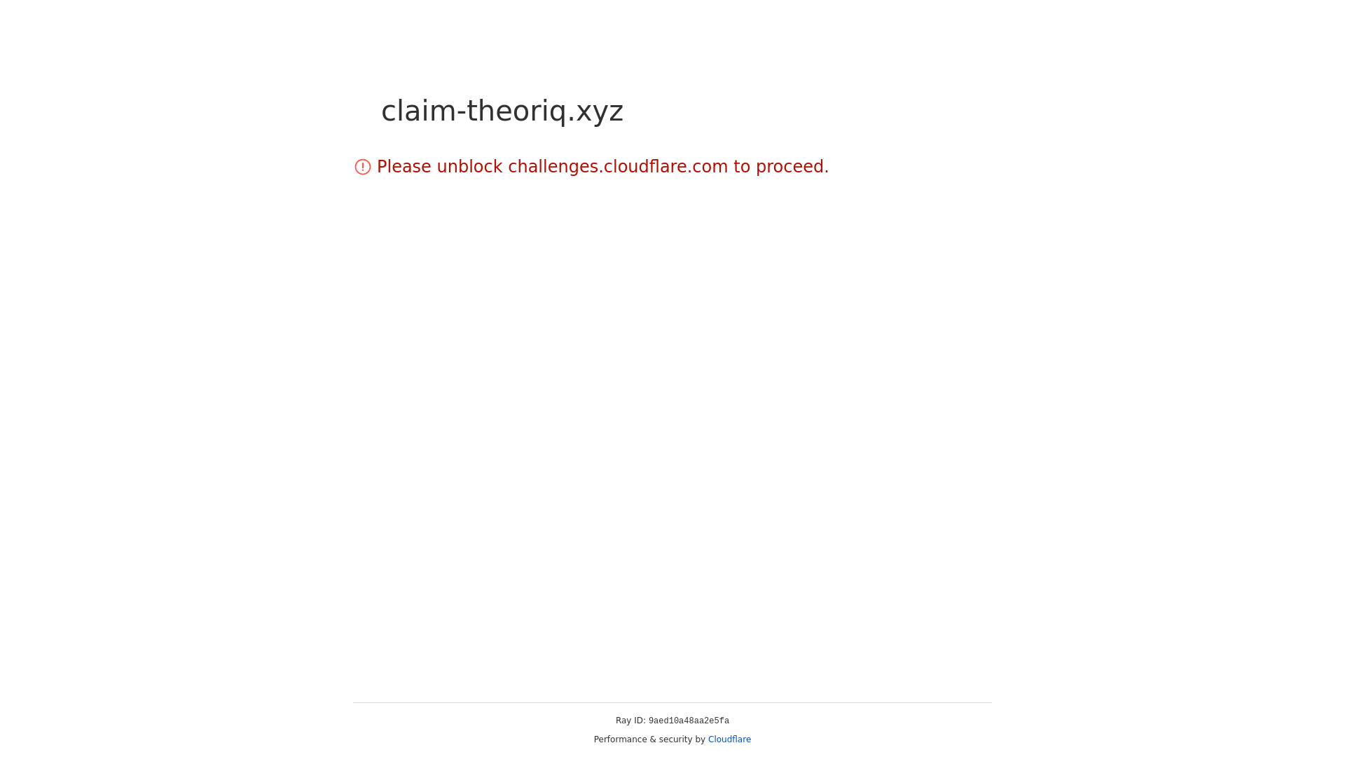 website screenshot of https://claim-theoriq.xyz/