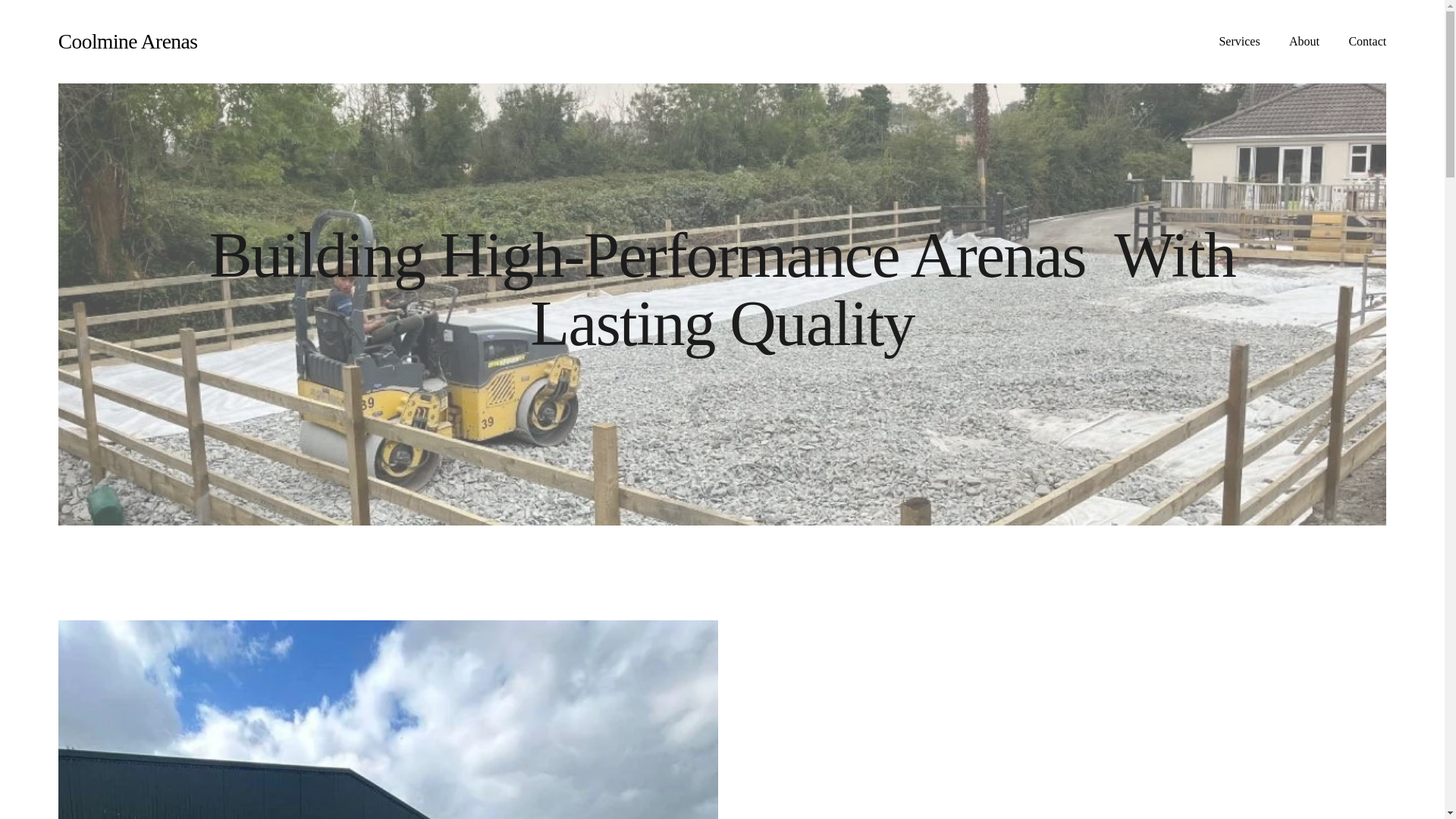 website screenshot of https://coolminearenas.com/