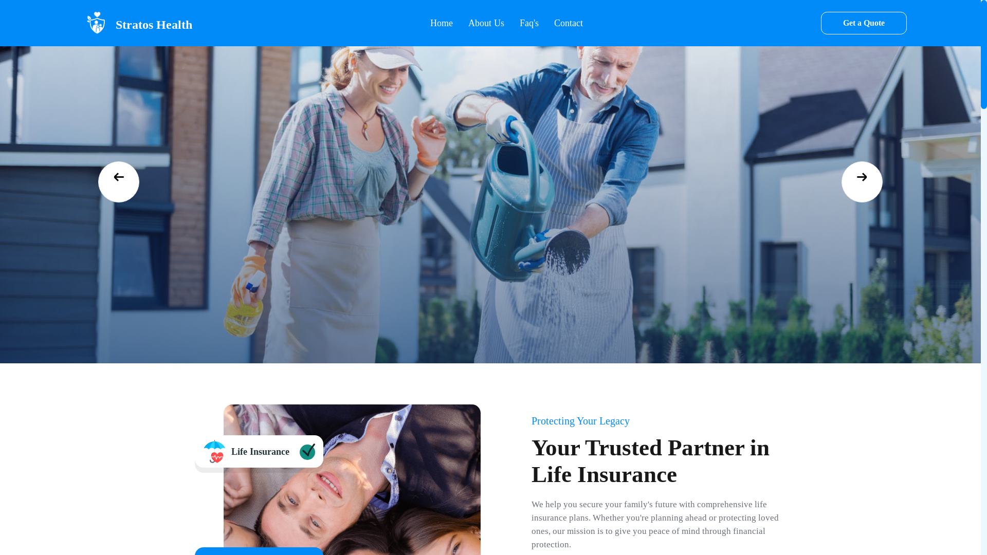 website screenshot of https://stratoshealth.pages.dev/