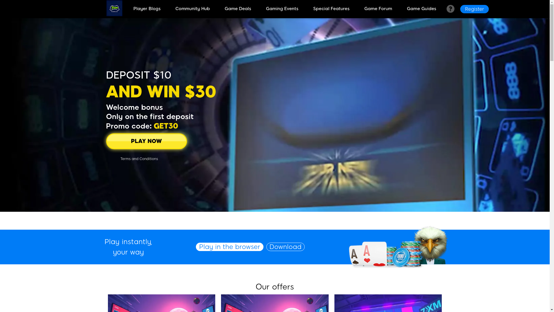 website screenshot of https://7xmslots.com/