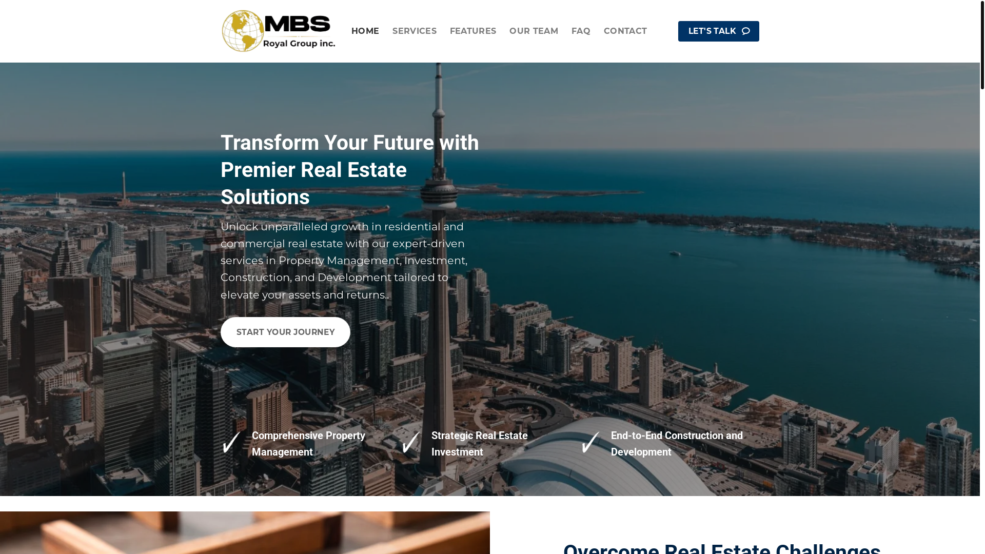 website screenshot of https://mbsroyale.com/