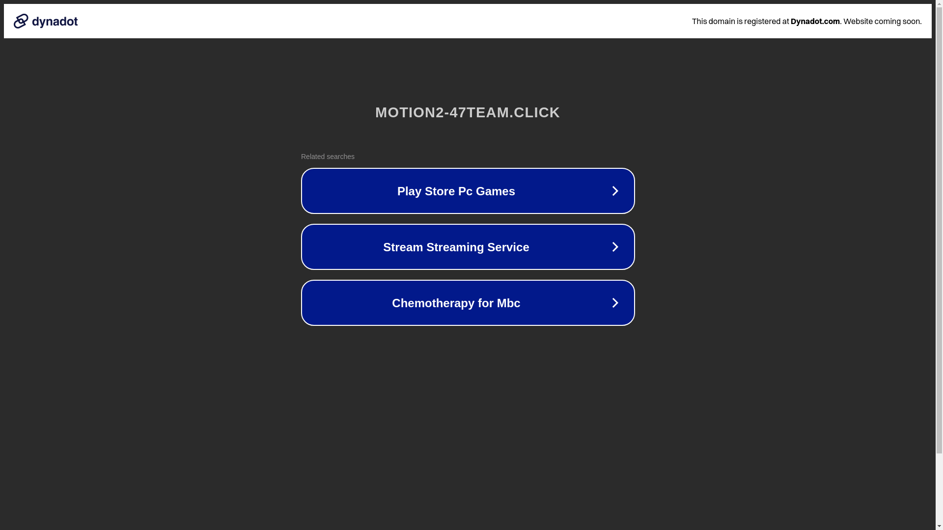 website screenshot of https://motion2-47team.click/