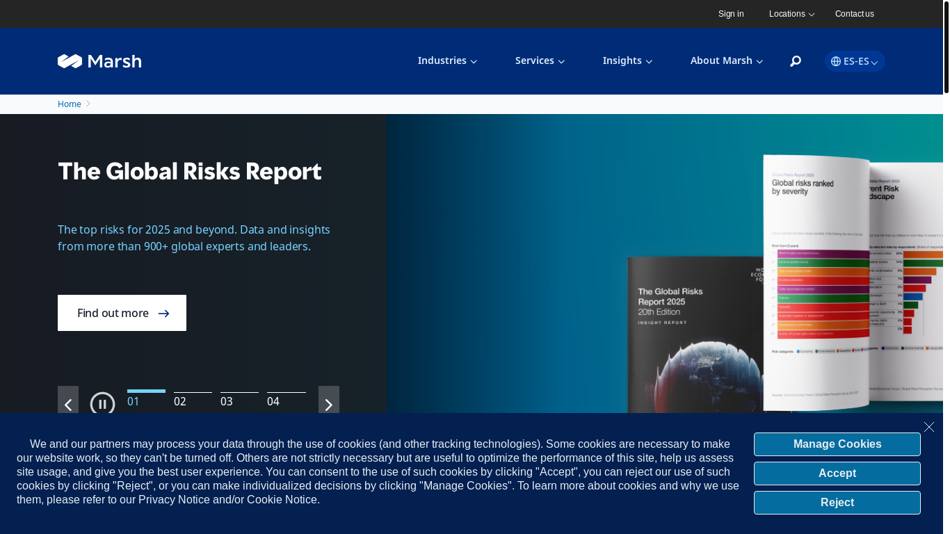 website screenshot of https://www.marsh.com/en-gb/locations/united-kingdom.html