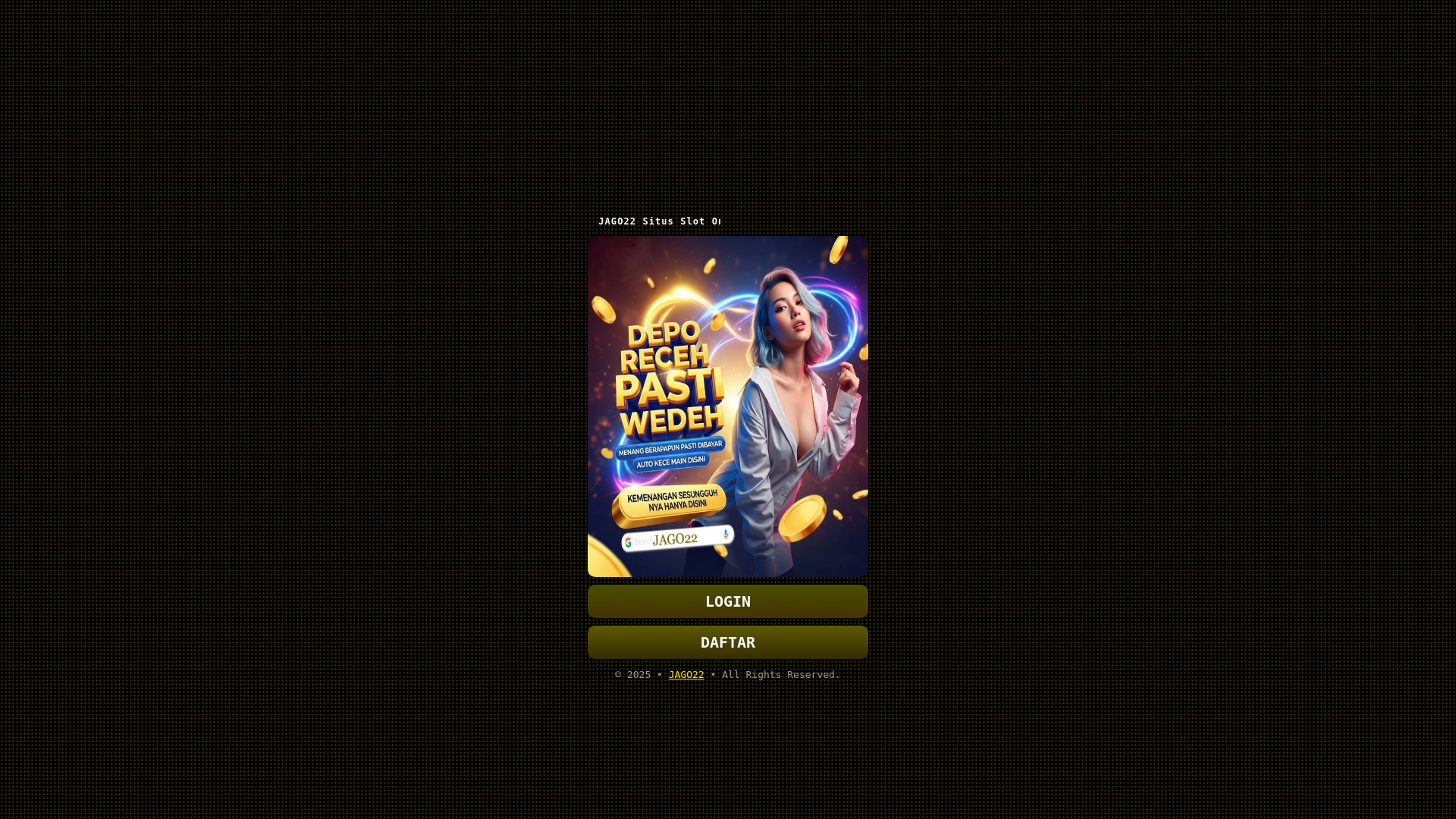 website screenshot of https://mampubangjago.pages.dev/