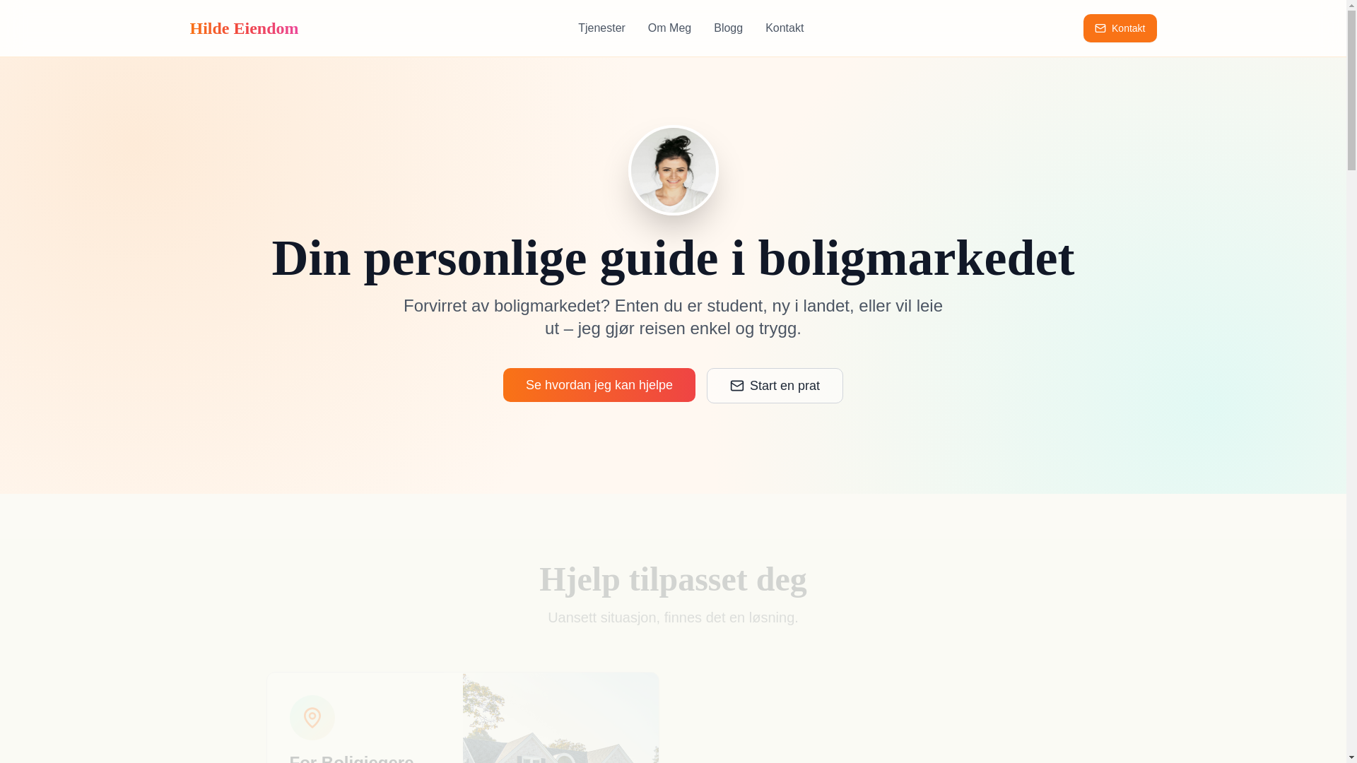 website screenshot of https://boligcoachen.com/