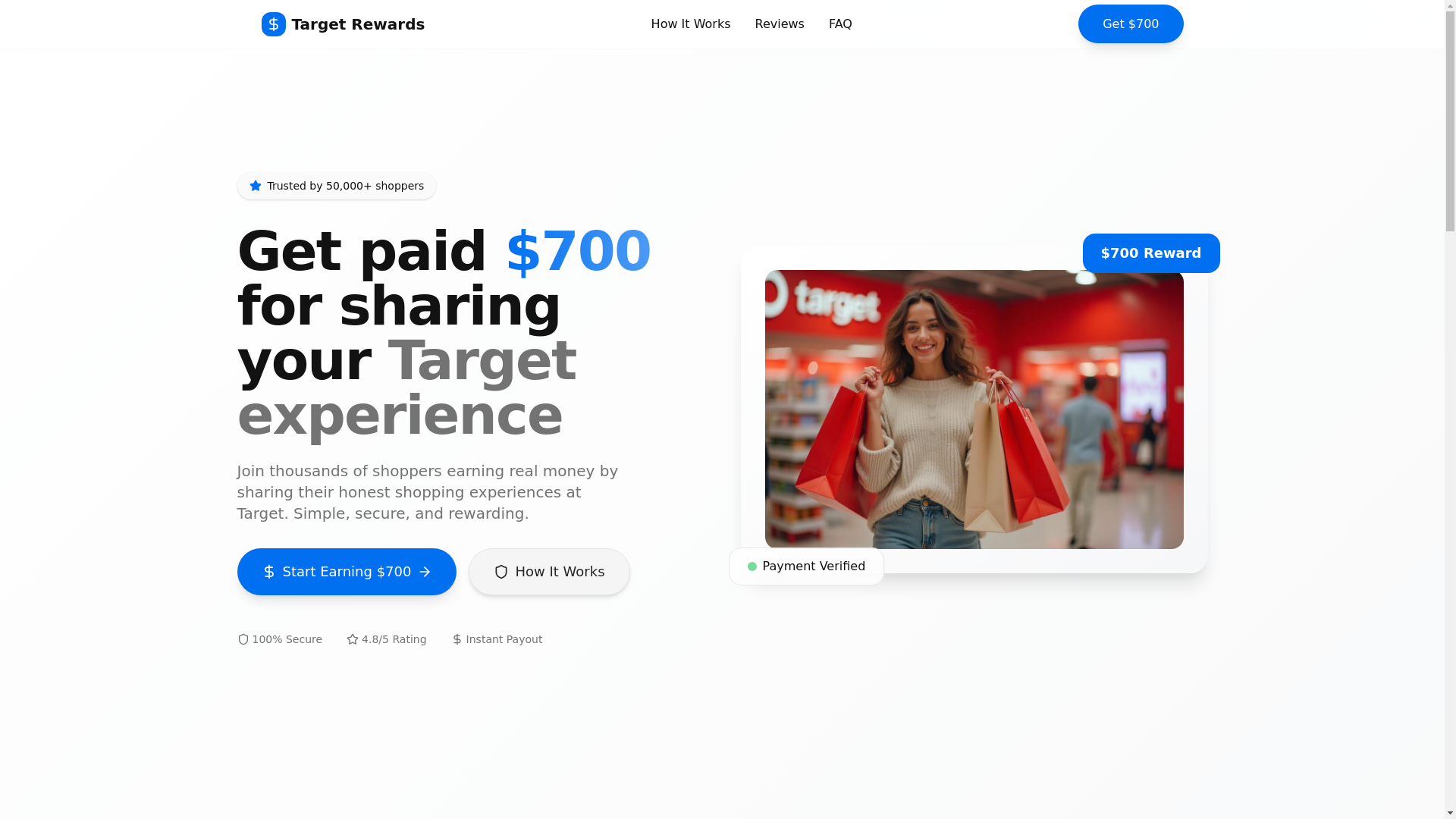 website screenshot of https://targifted.com/