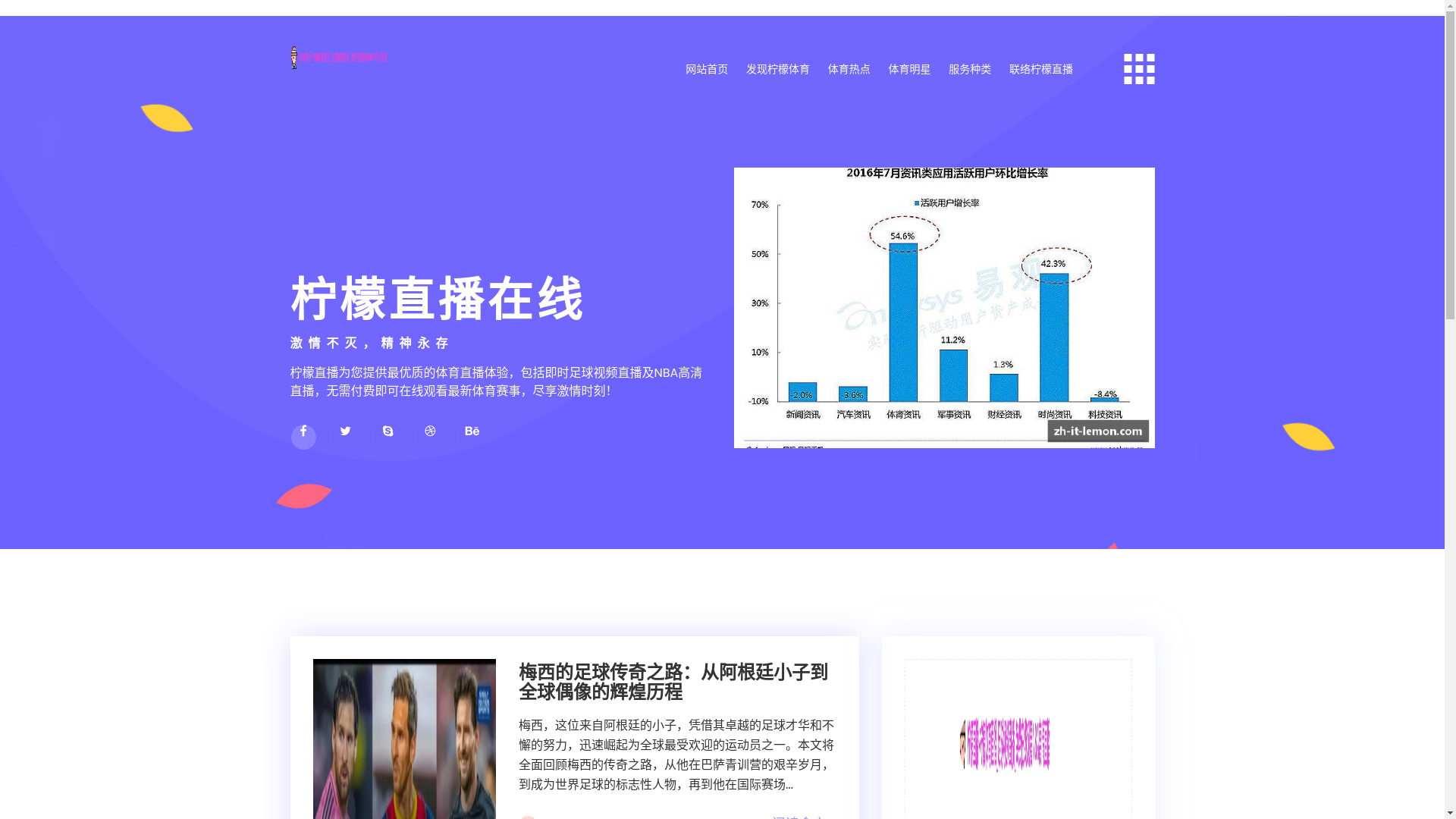 website screenshot of https://zh-it-lemon.com/