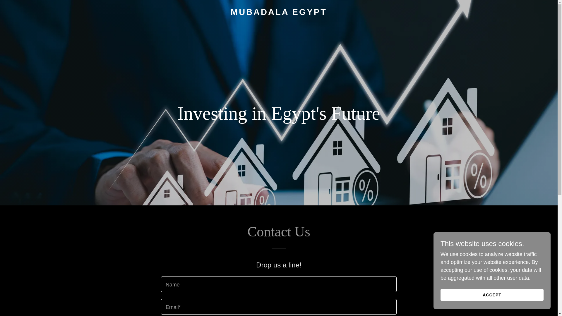 website screenshot of https://mubadalaegypt.com/