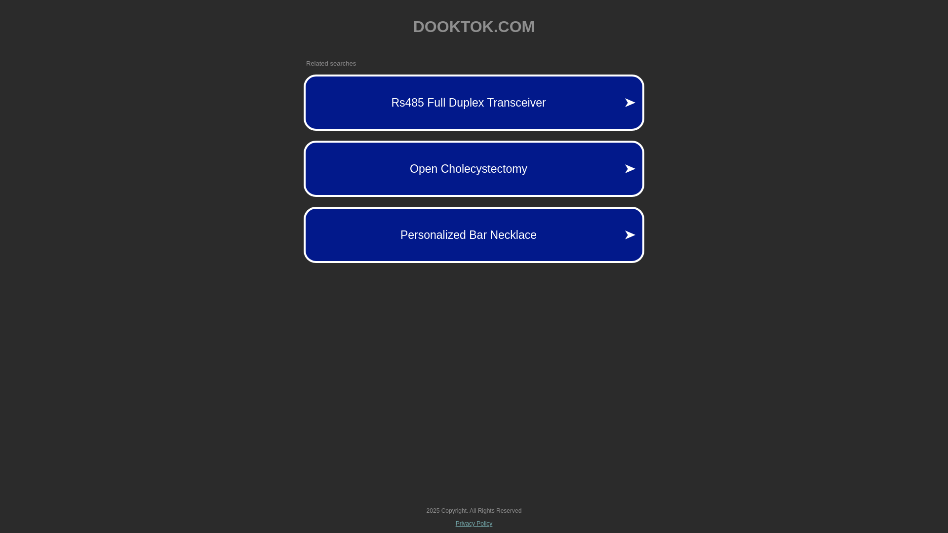 website screenshot of https://dooktok.com/