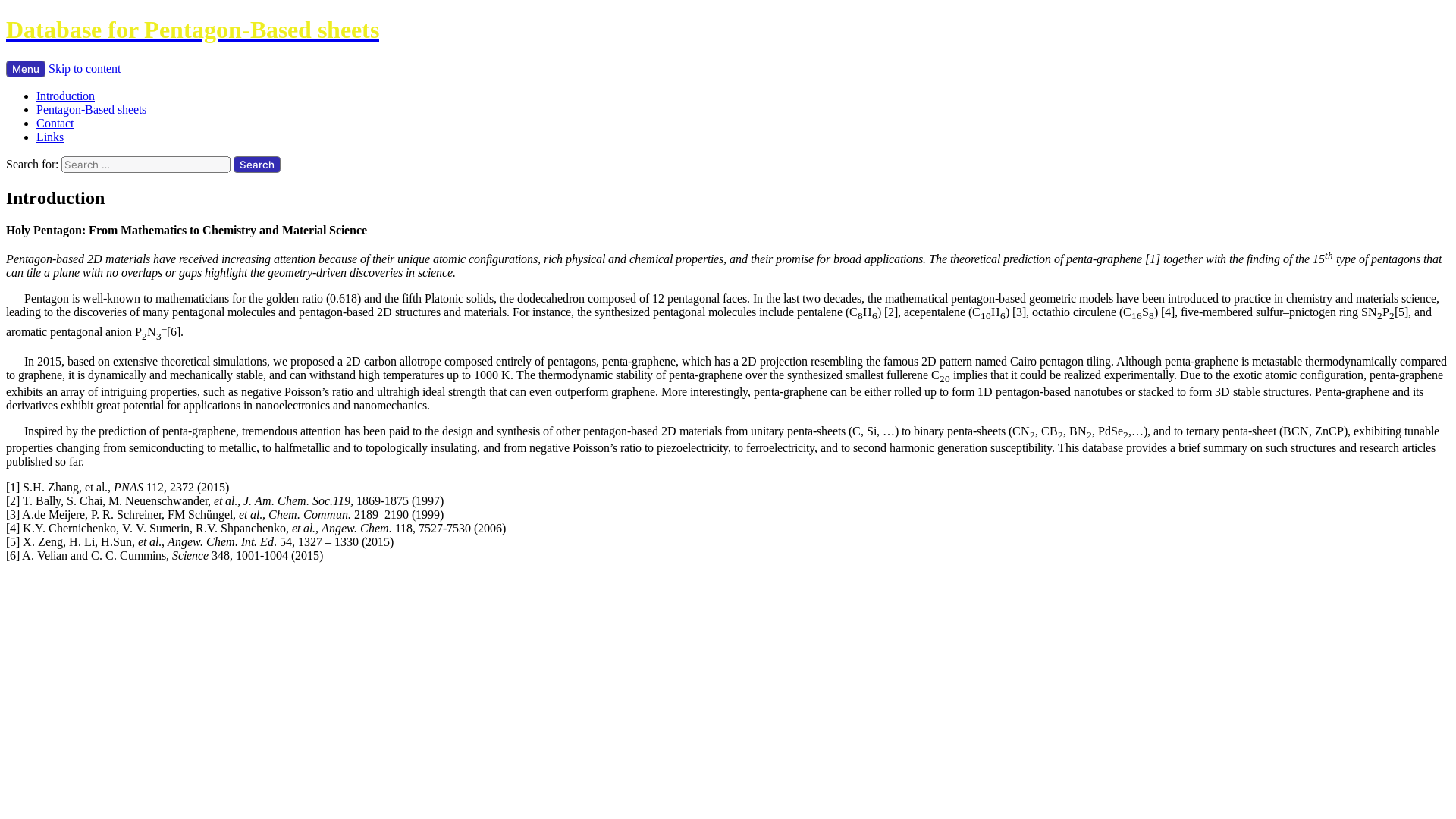 website screenshot of https://penta-db.pages.dev/