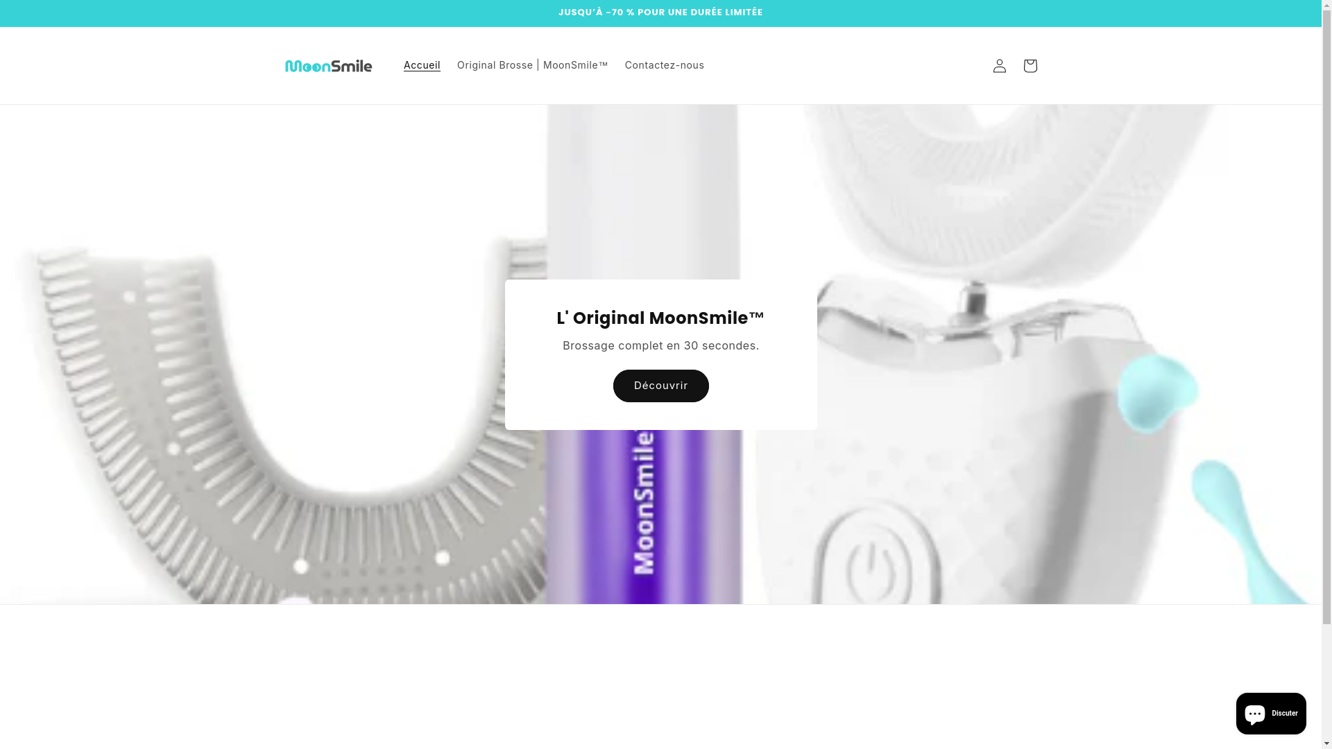 website screenshot of https://moonsmilefrance.com/
