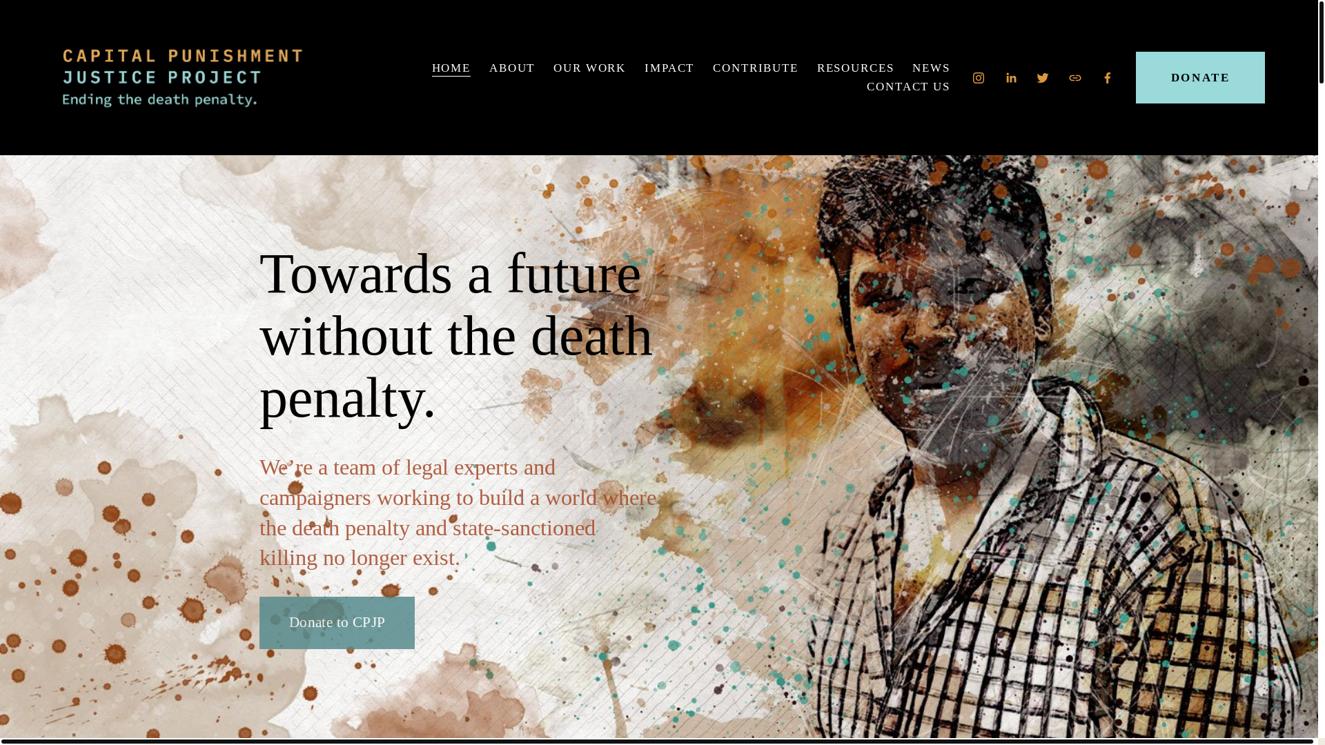 website screenshot of https://www.cpjp.org.au/
