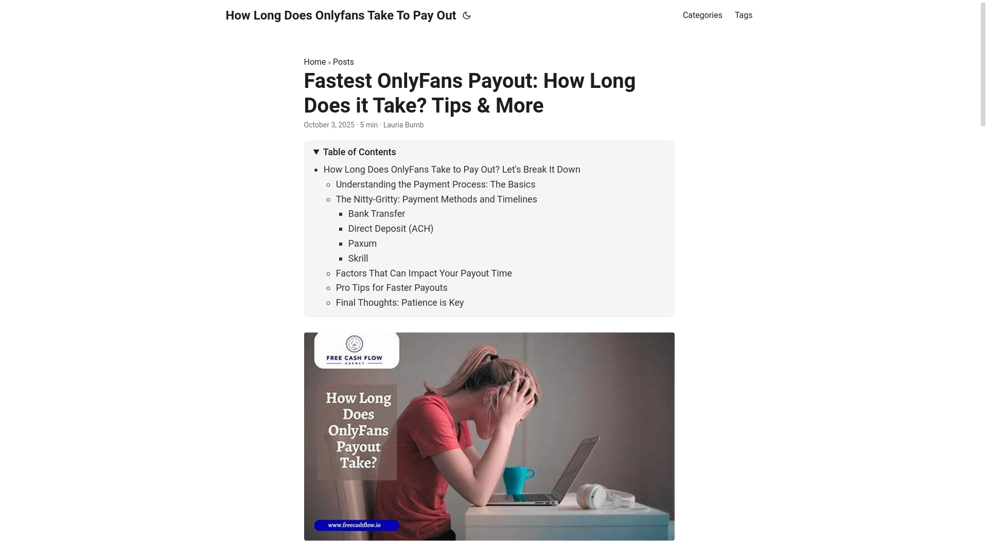 website screenshot of https://how-long-does-onlyfans-take-to-pay-out.pages.dev/