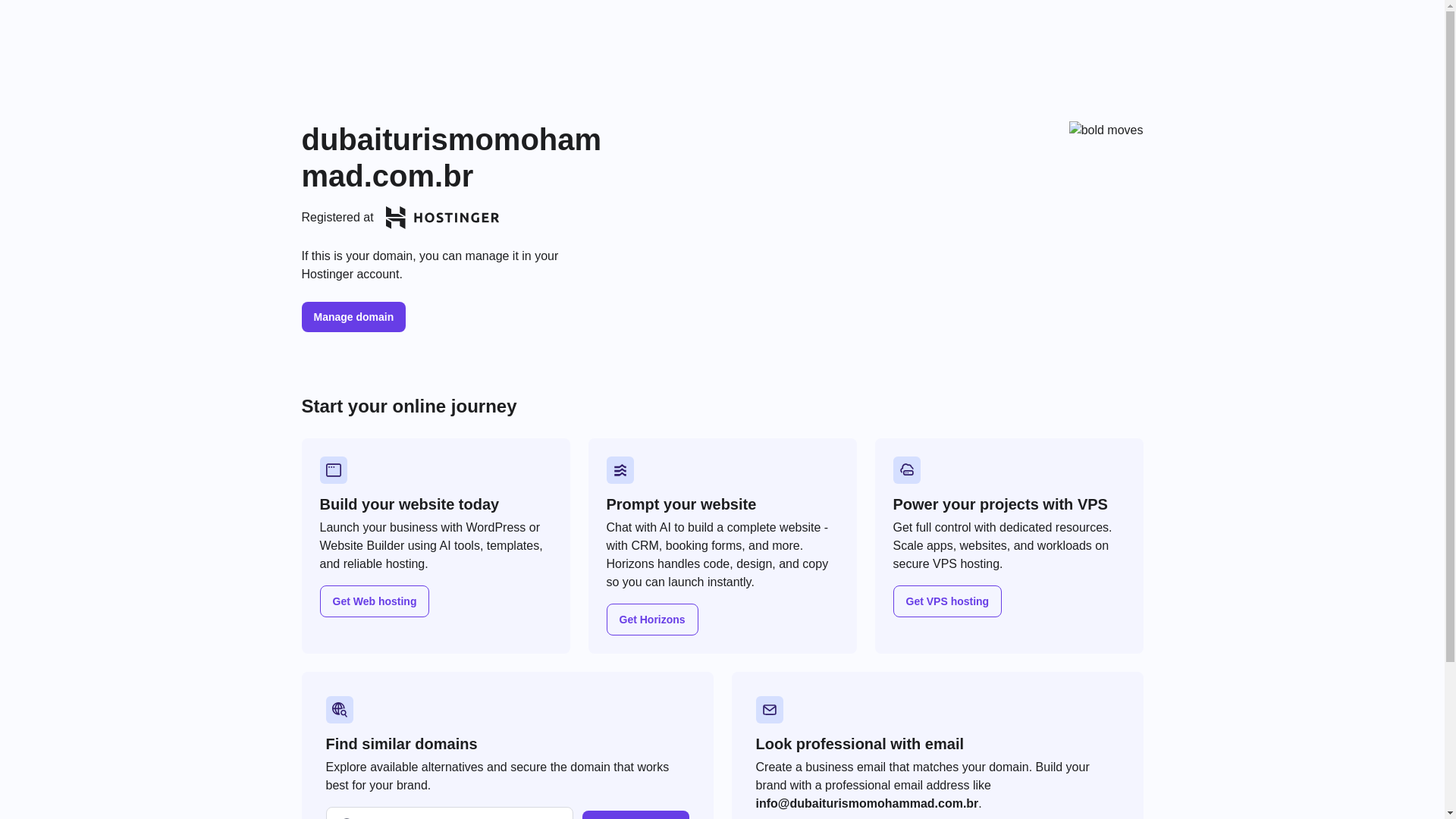 website screenshot of https://dubaiturismomohammad.com.br/