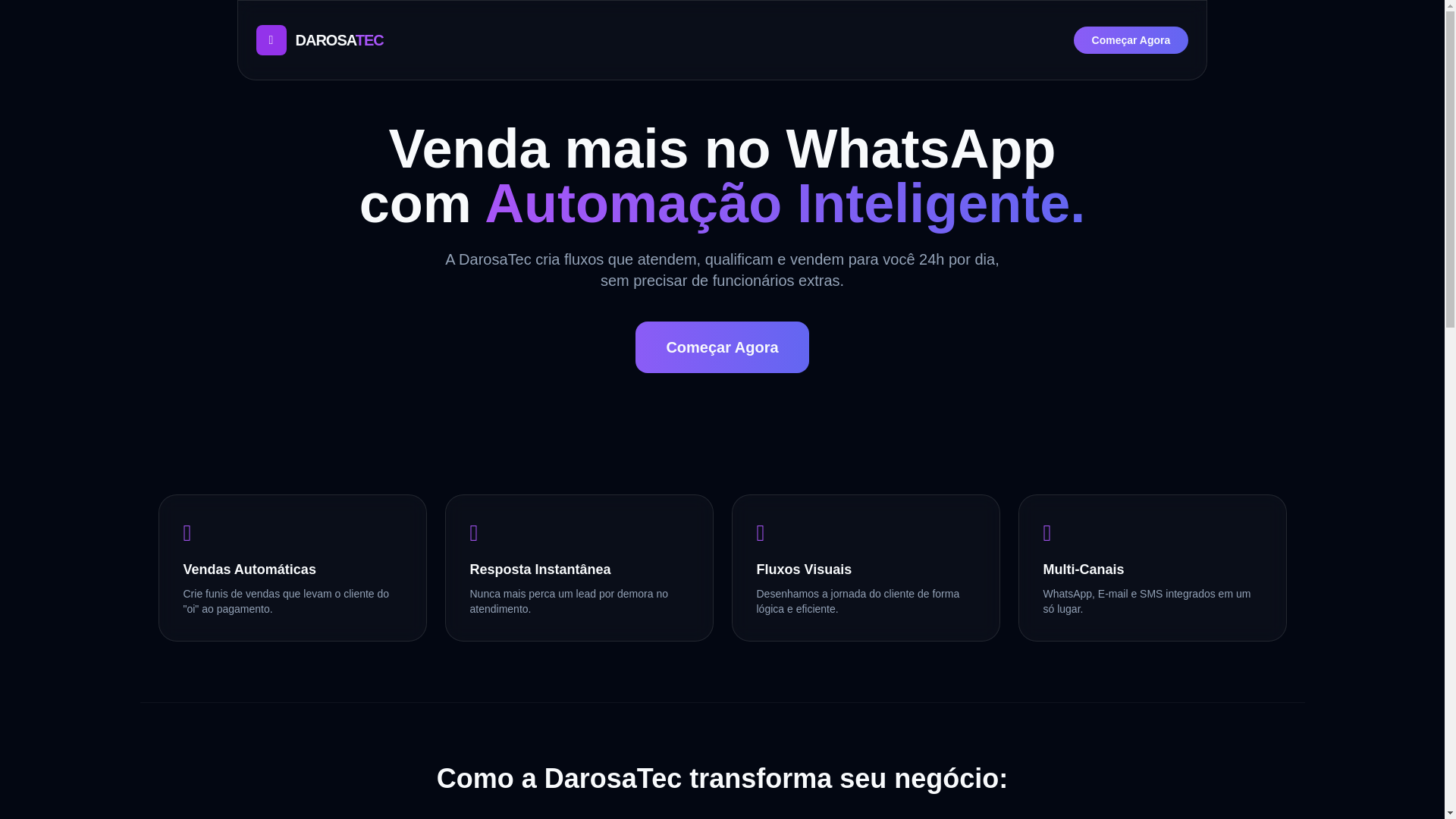 website screenshot of https://darosatec.pages.dev/