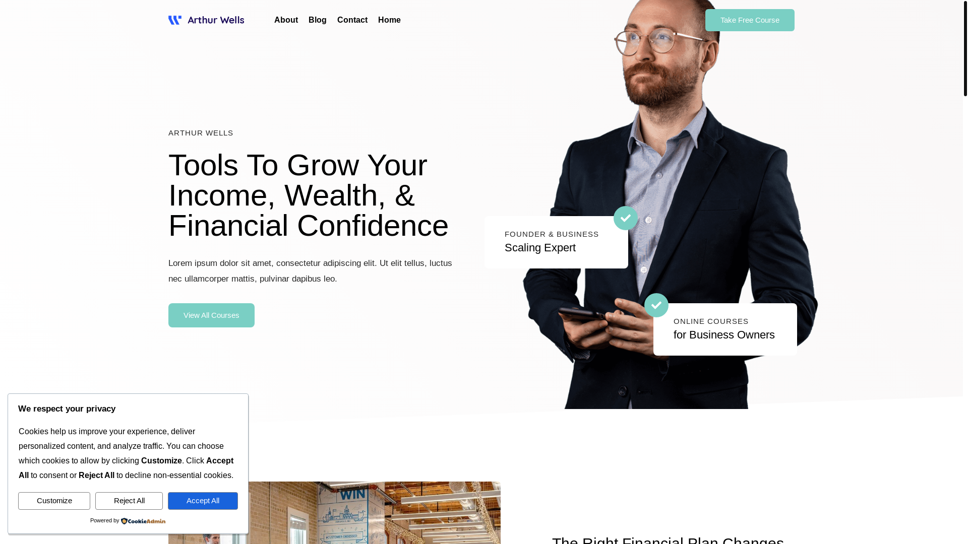 website screenshot of https://syedazahrah.com/