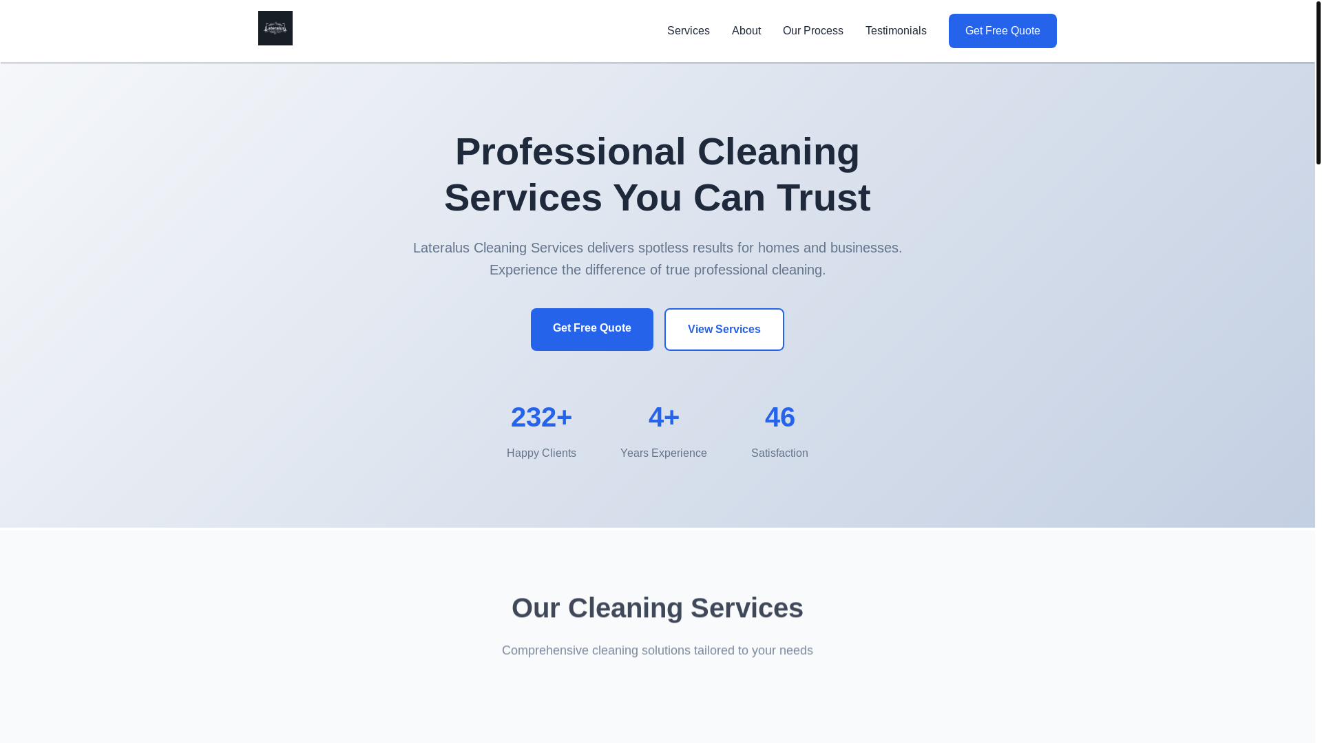 website screenshot of https://lateracsluswebsite.pages.dev/