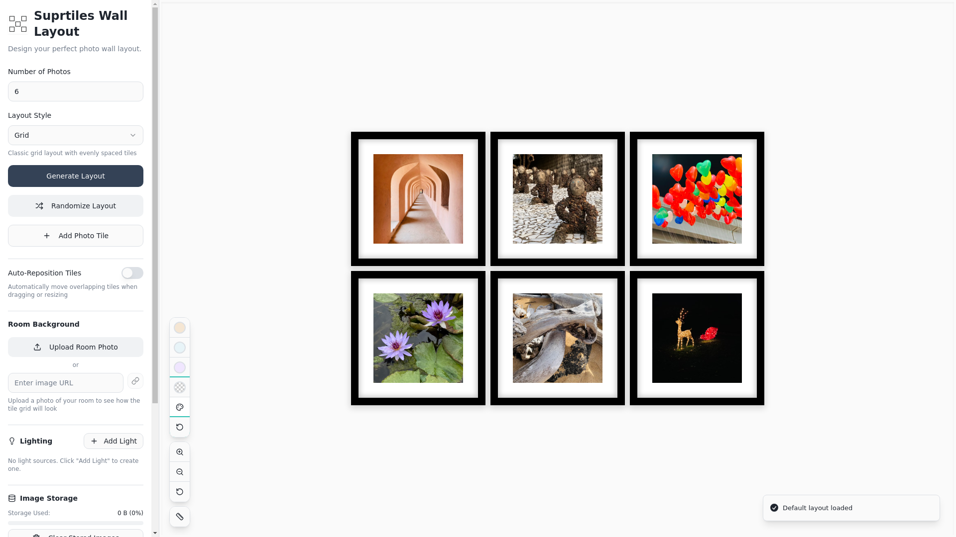 website screenshot of https://suprtiles.com/