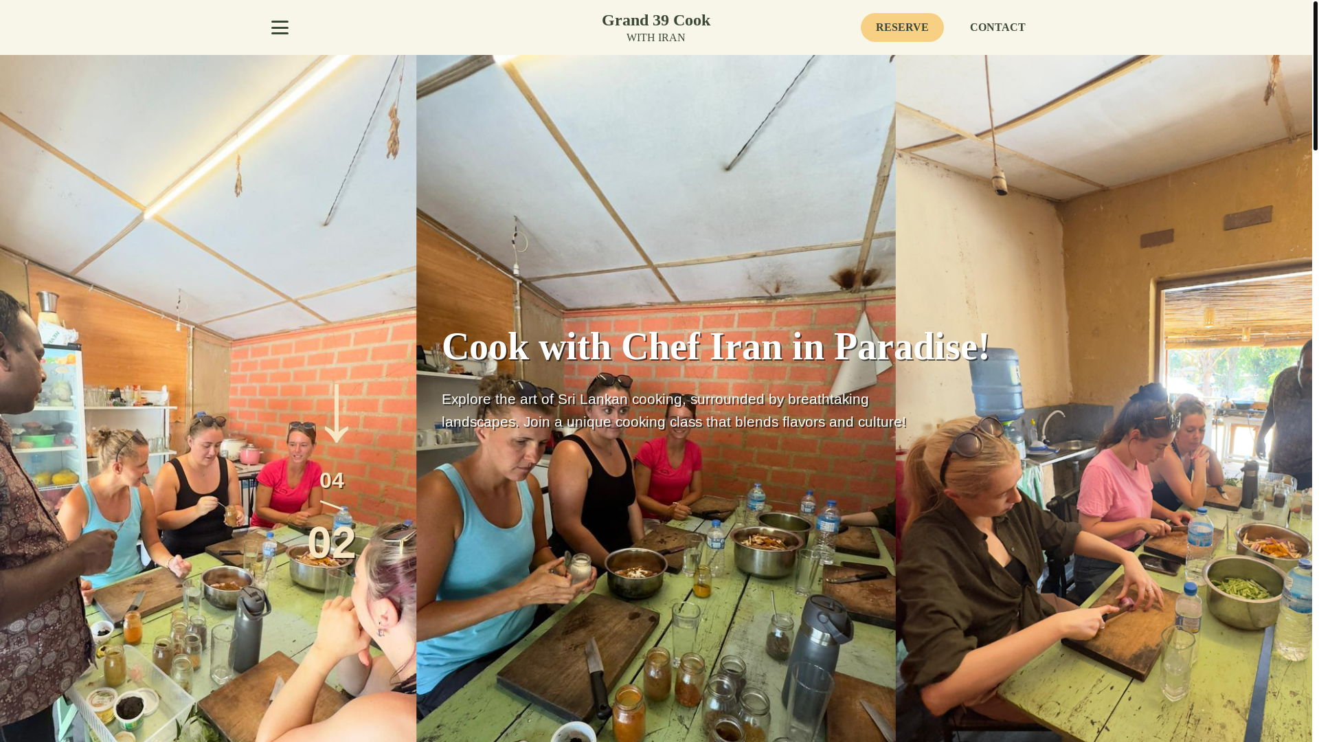 website screenshot of https://cookwithiran.com/