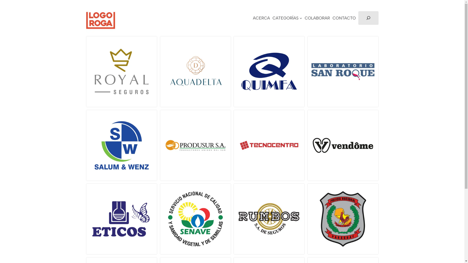 website screenshot of https://logoroga.com/