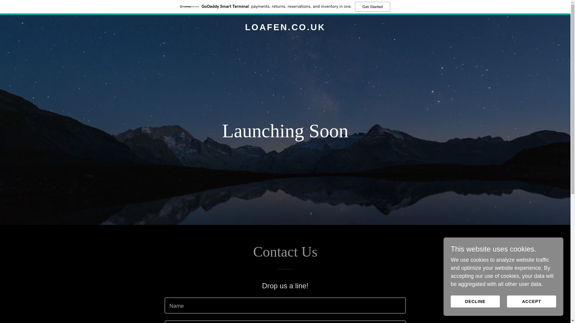 website screenshot of https://loafen.co.uk/