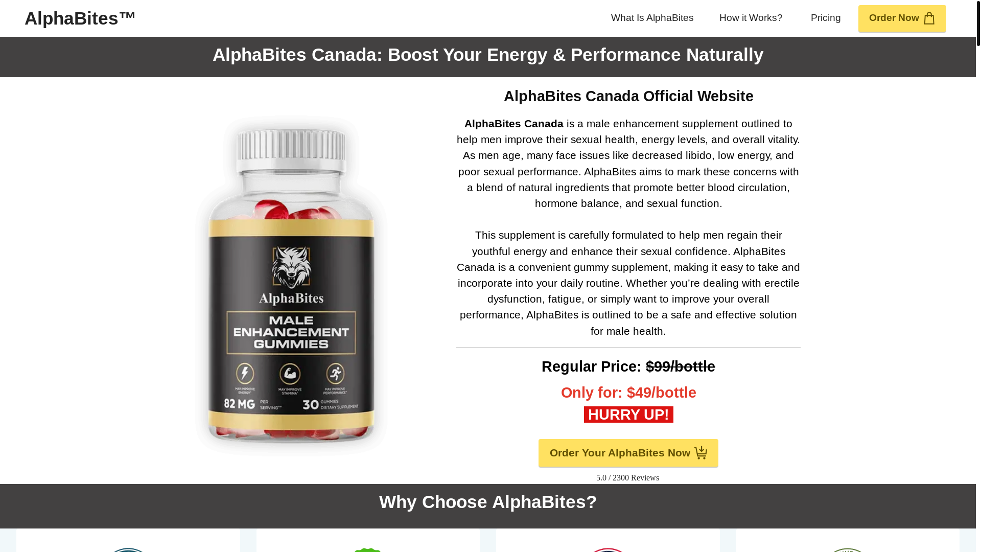 website screenshot of https://alphabites-ca.ca/