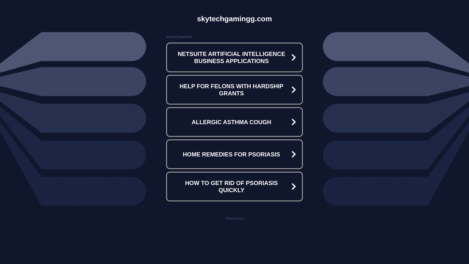 website screenshot of https://skytechgamingg.com/