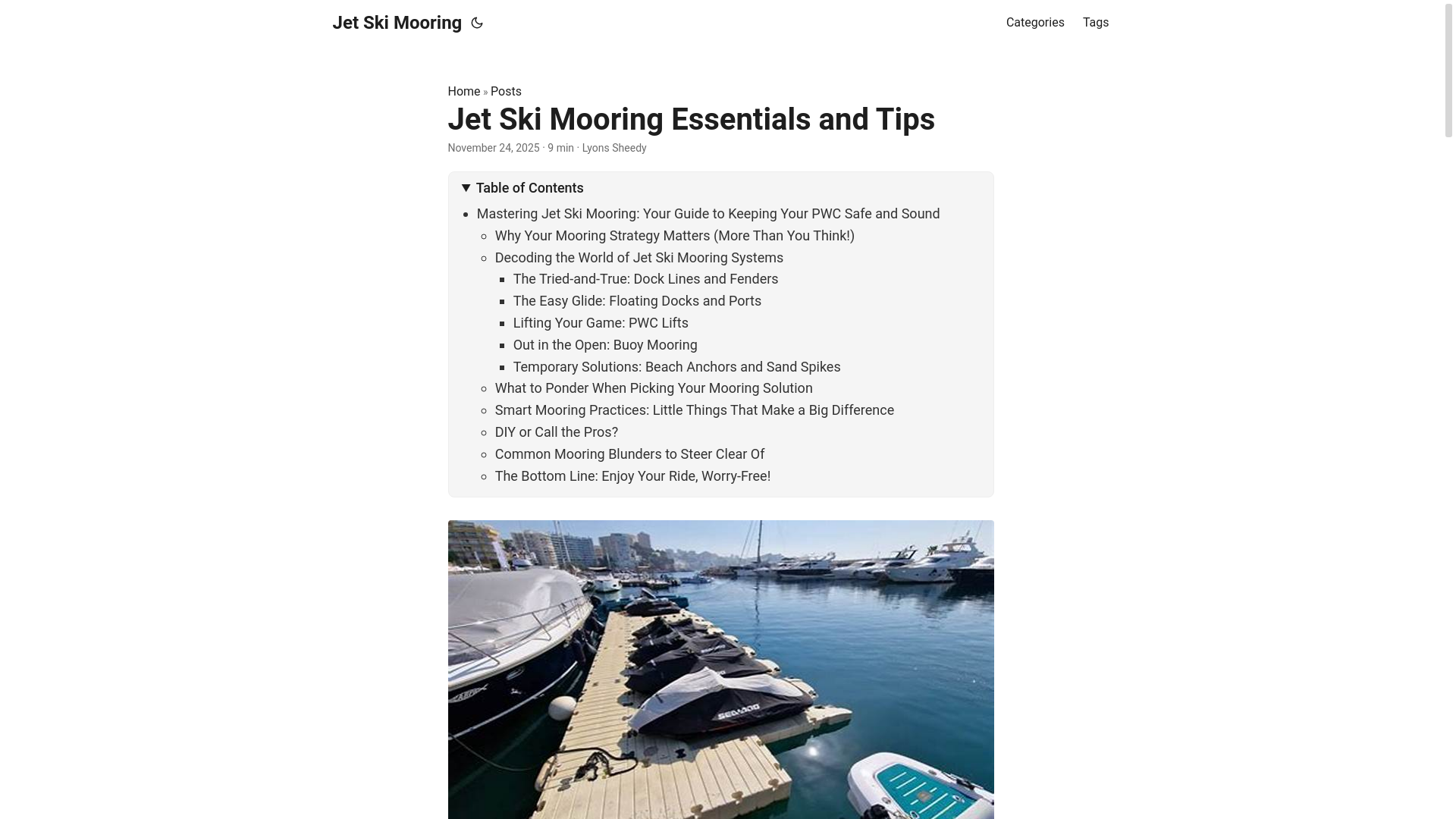 website screenshot of https://jetskimooring.pages.dev/