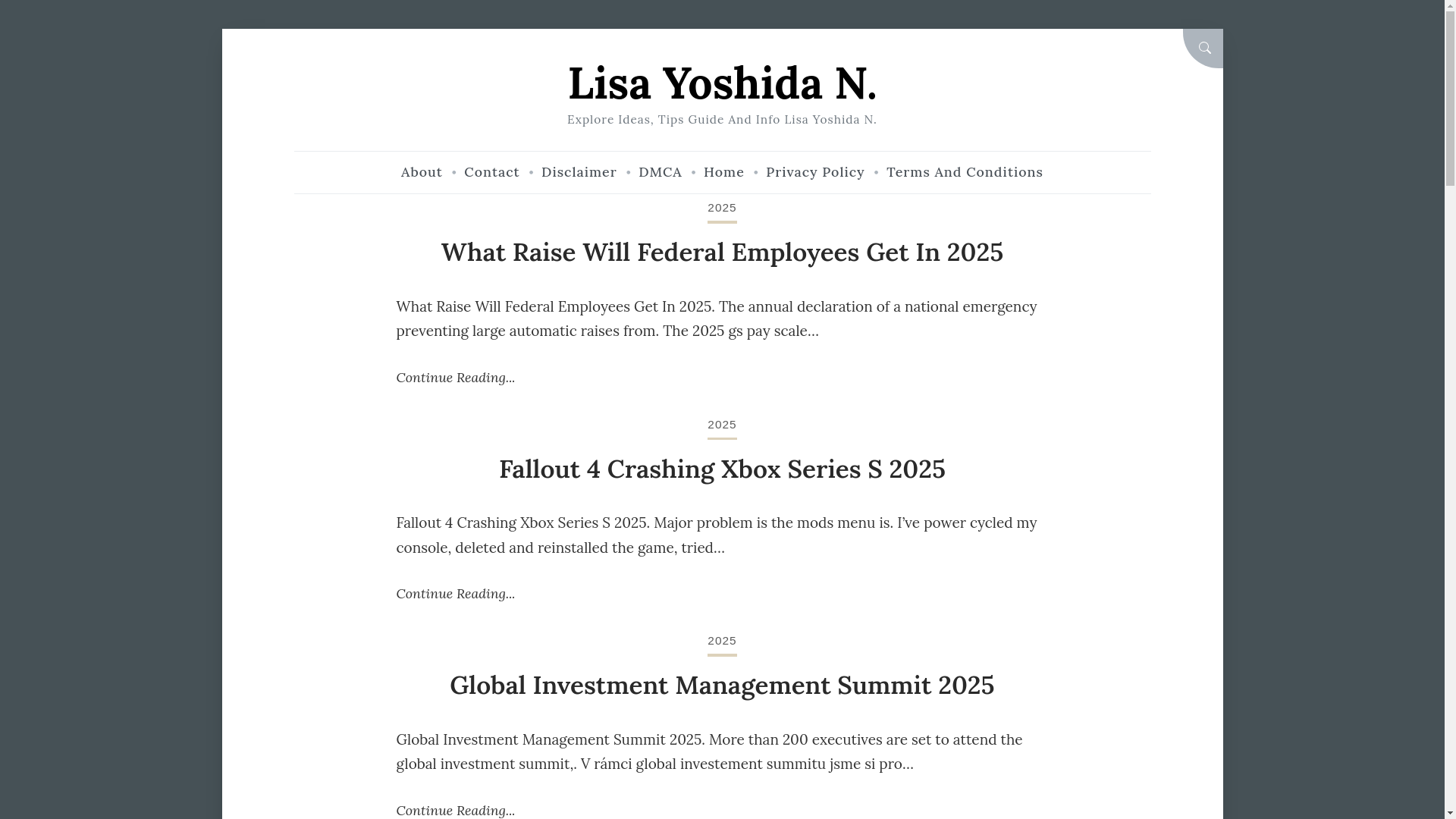 website screenshot of https://lisayoshidan.pages.dev/