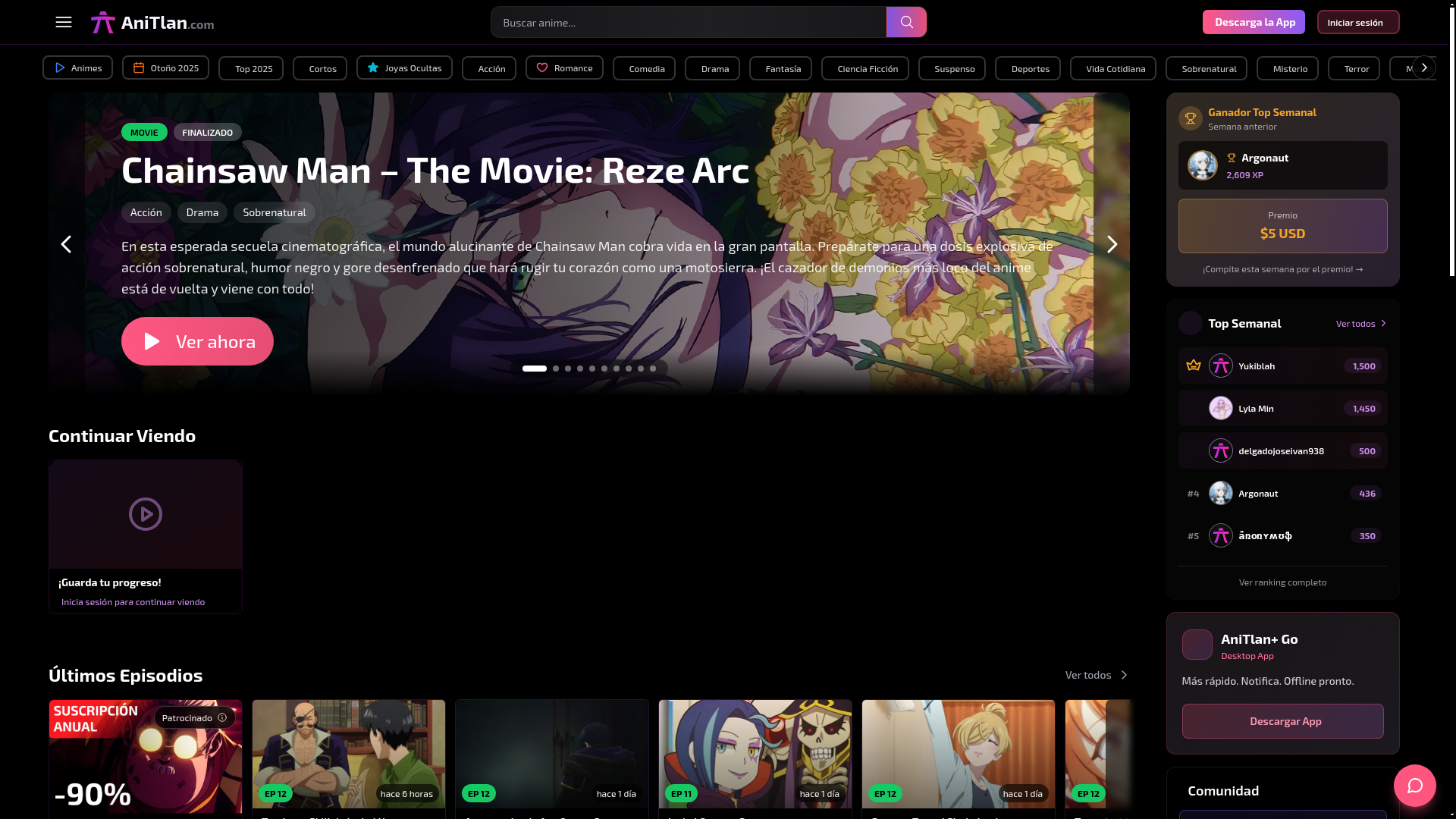 website screenshot of https://anitlan.com/