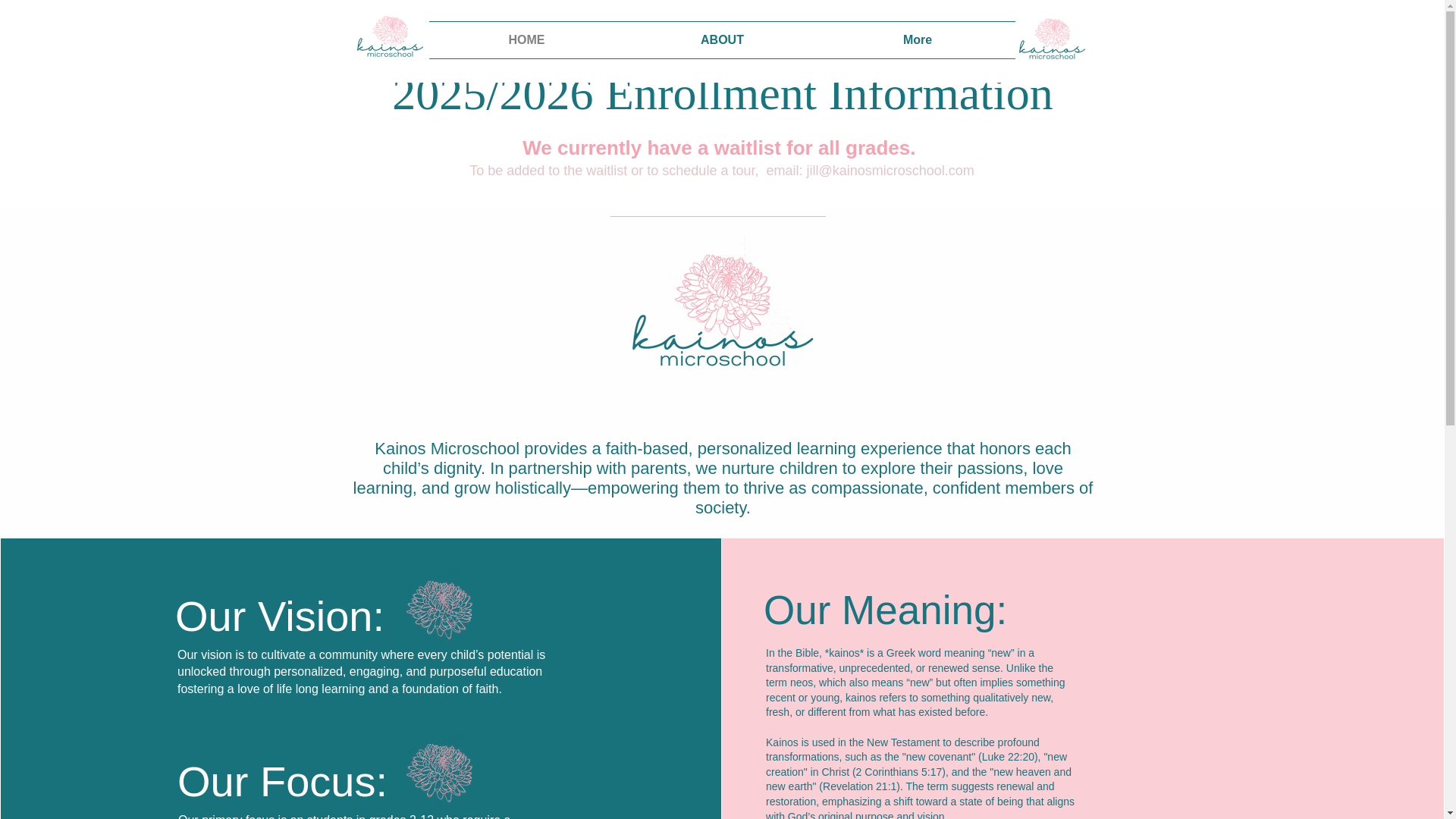 website screenshot of https://kainosstudent.com/