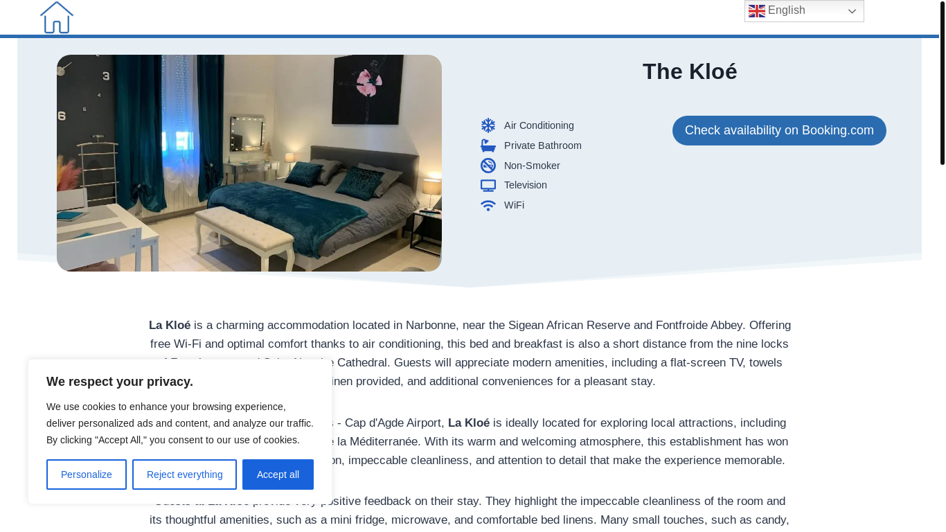 website screenshot of https://lakloe.top/